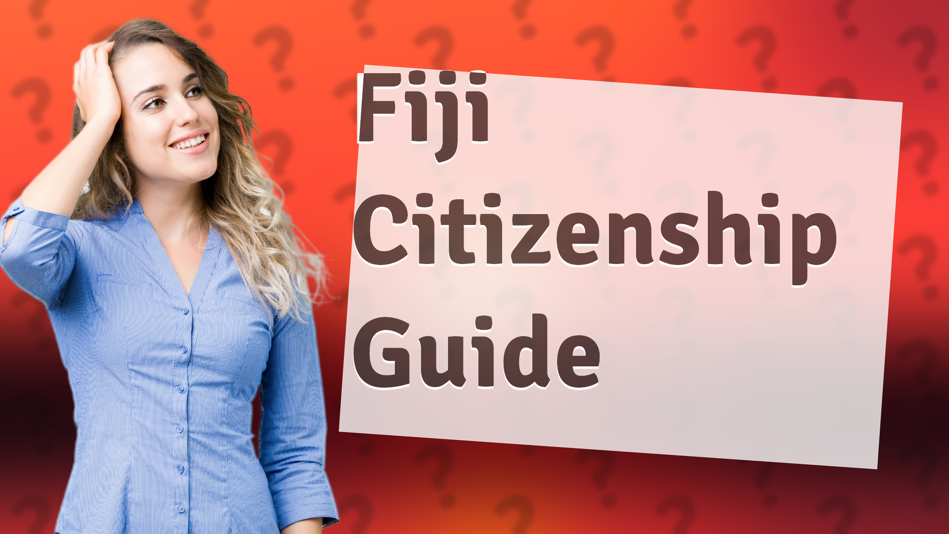 Fiji Citizenship Guide