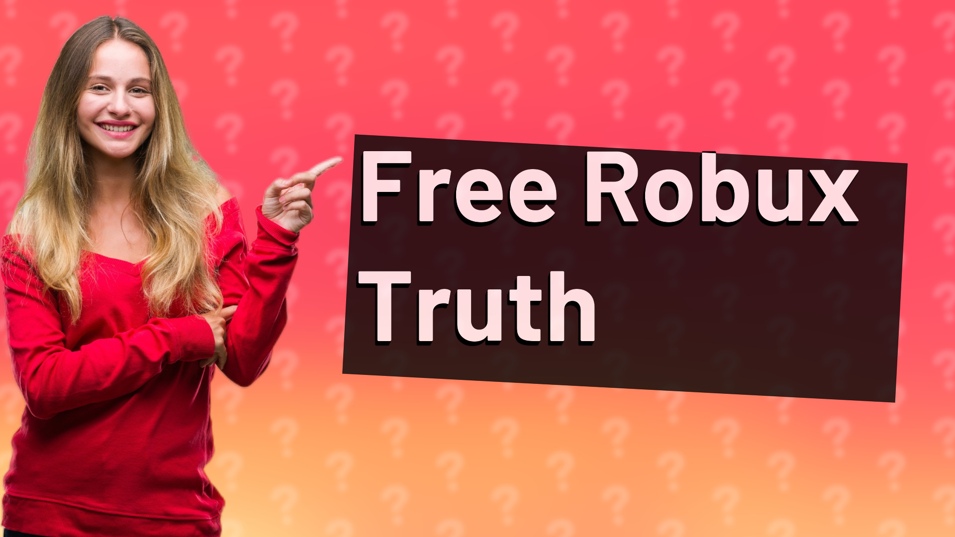 Free Robux Truth