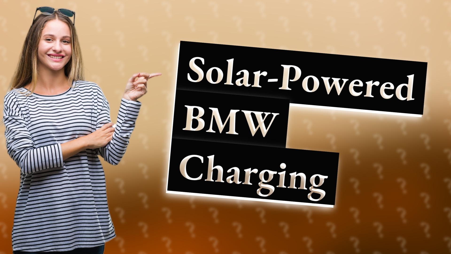 Solar-Powered BMW Charging