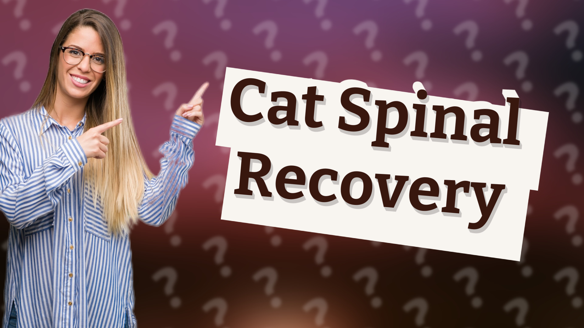 Cat Spinal Recovery
