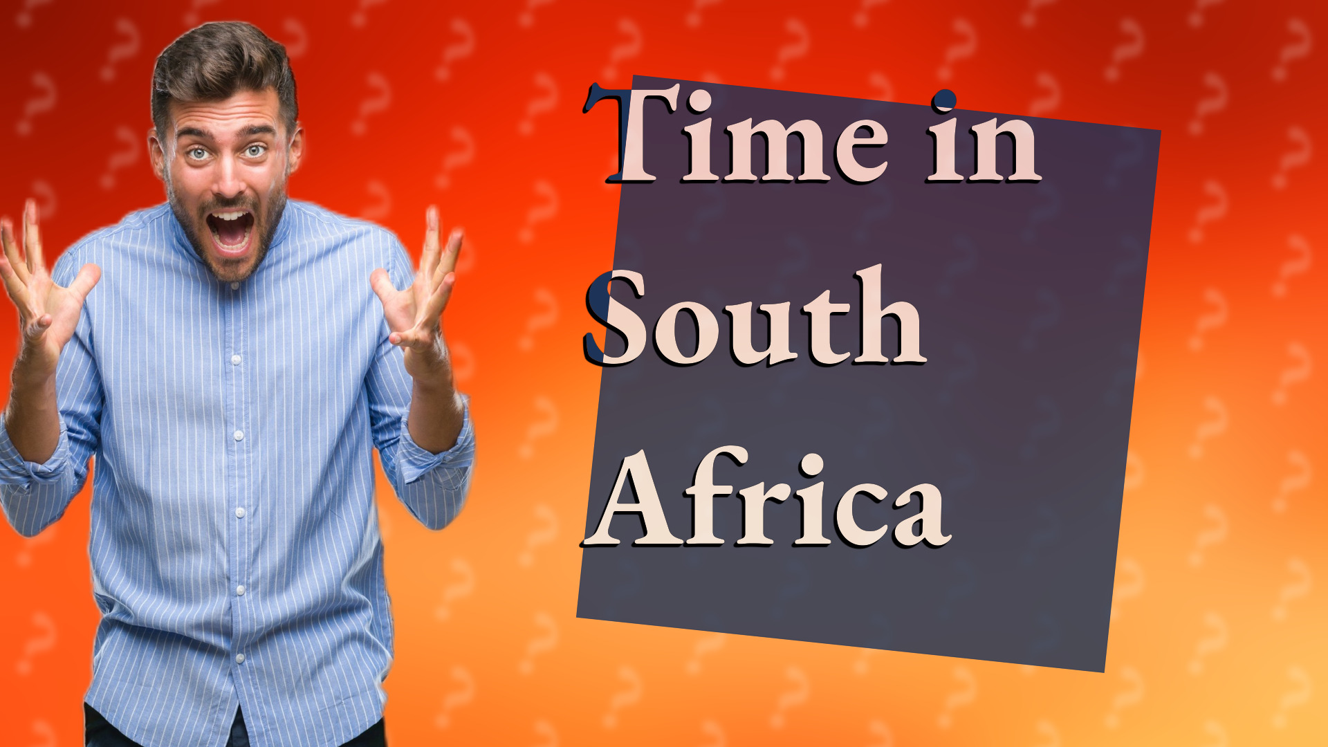 Time in South Africa