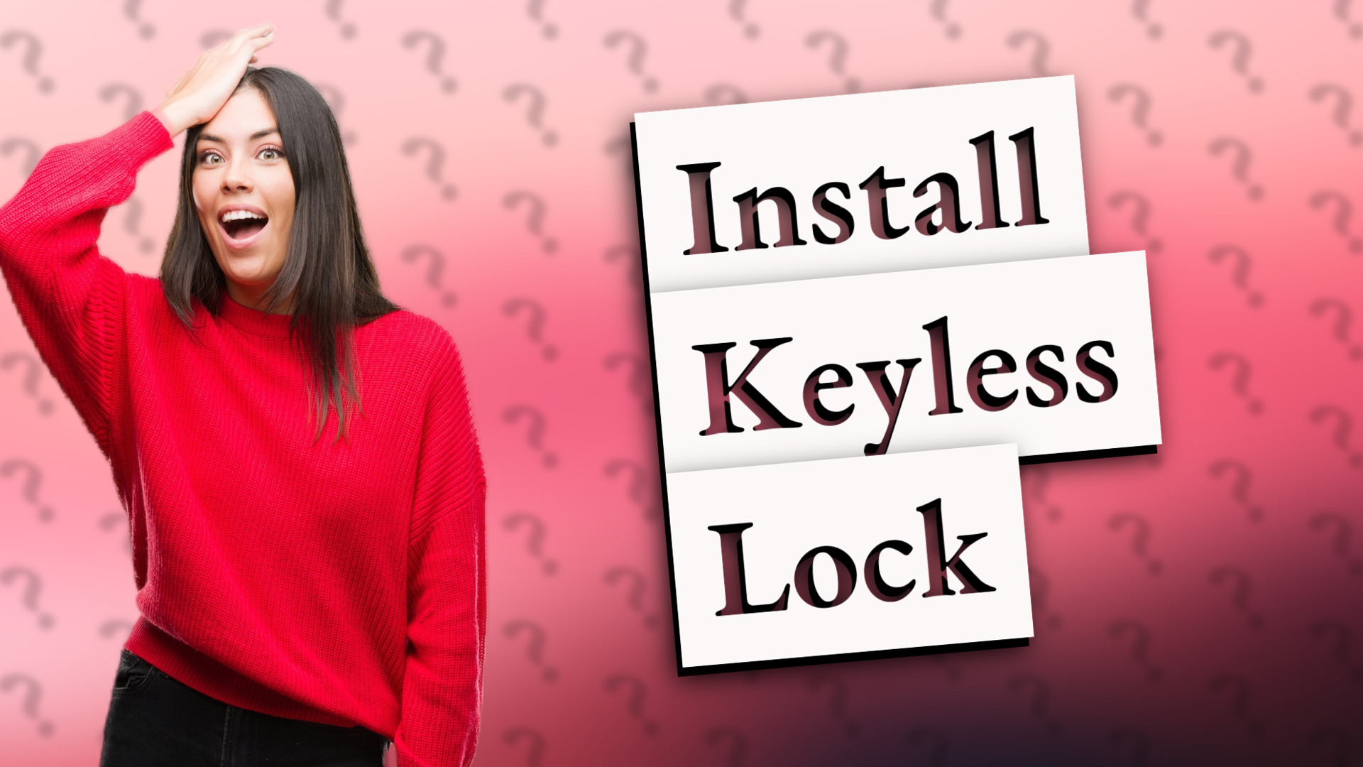 Install Keyless Lock