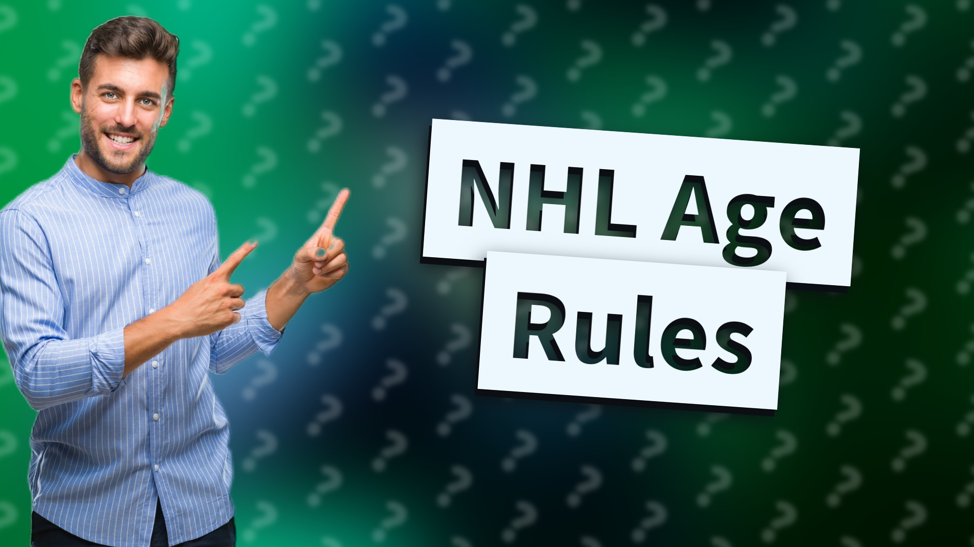 NHL Age Rules