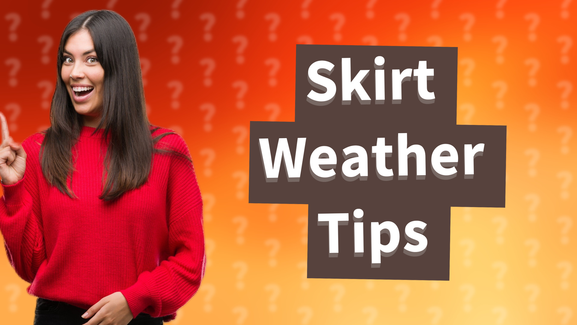 Skirt Weather Tips