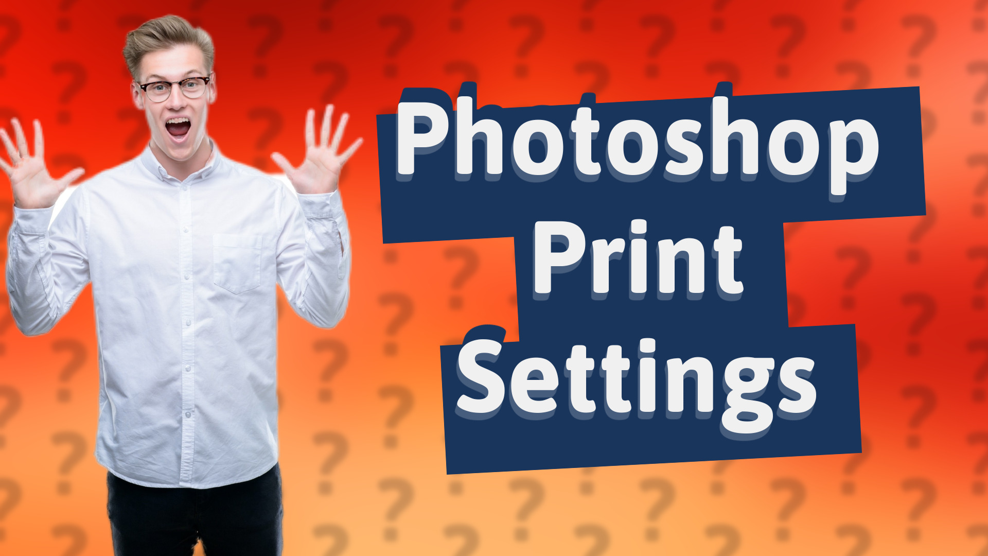 Photoshop Print Settings