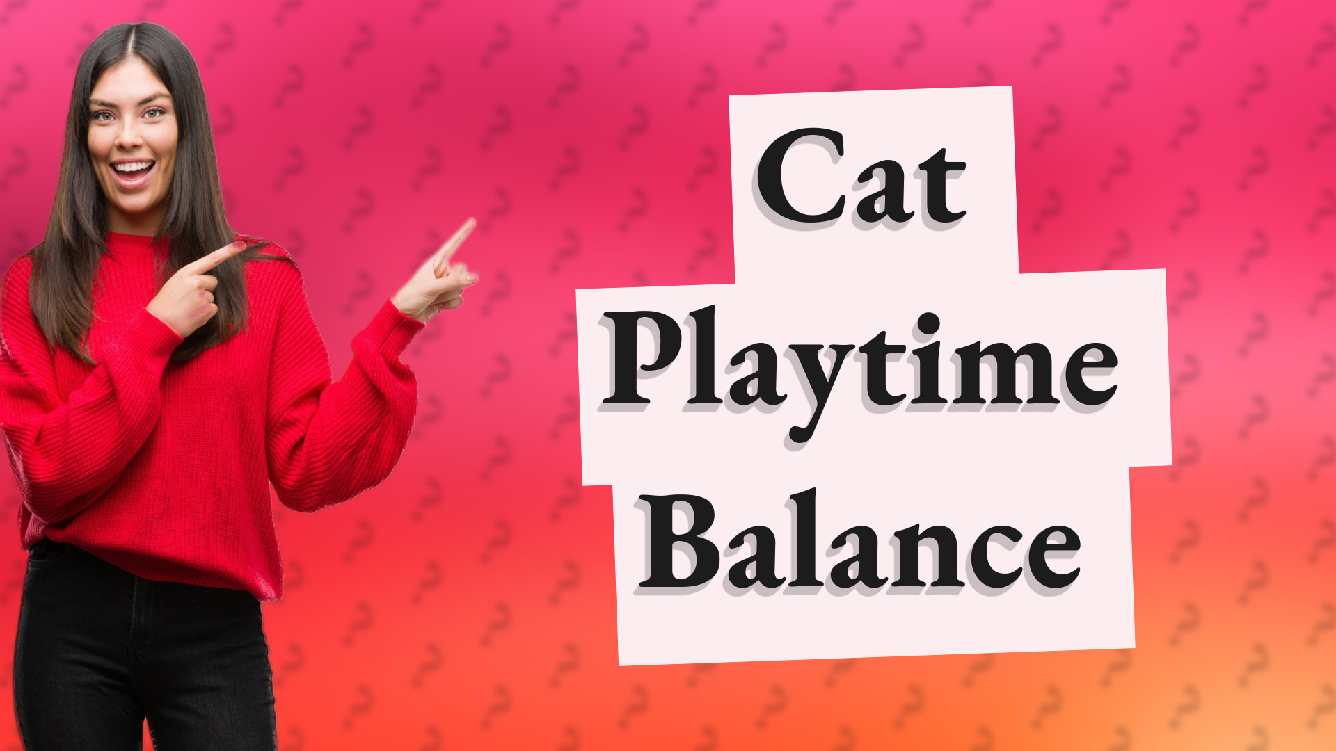 Cat Playtime Balance