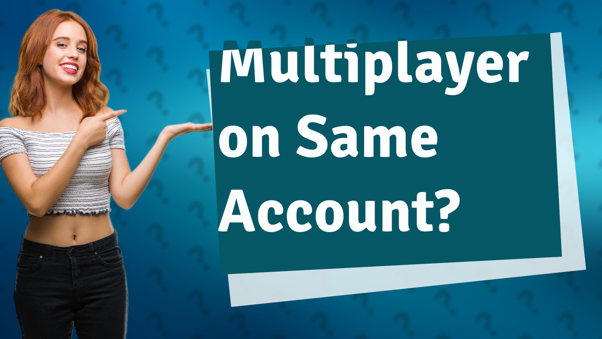 Multiplayer on Same Account?