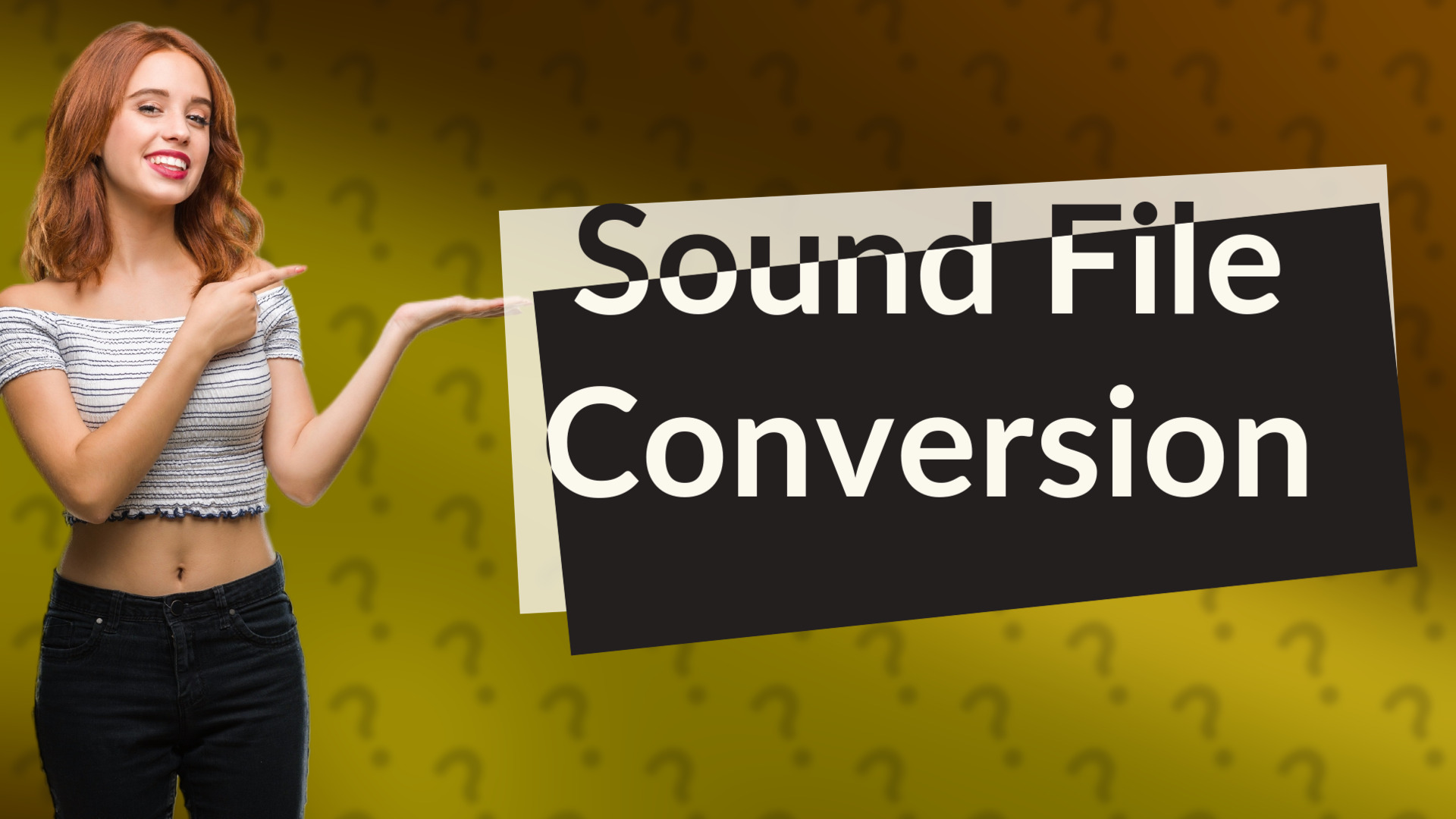 Sound File Conversion