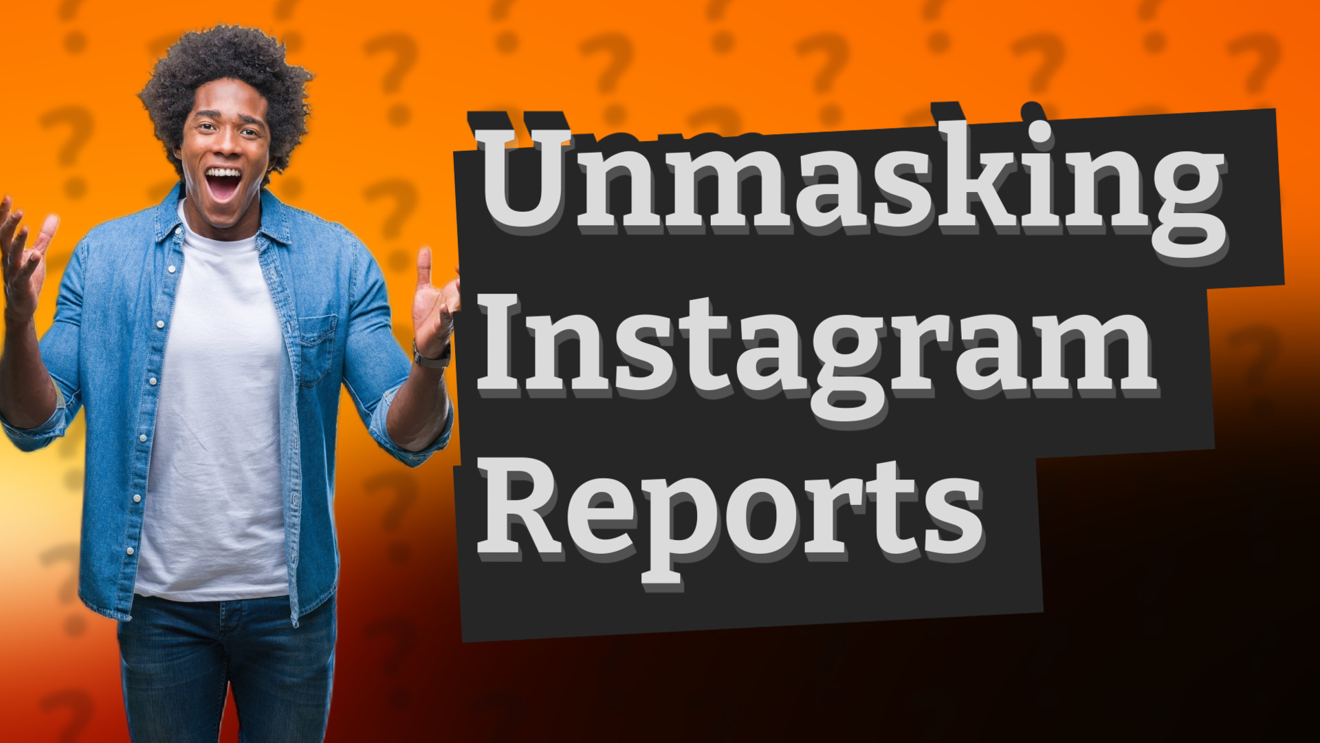 Unmasking Instagram Reports