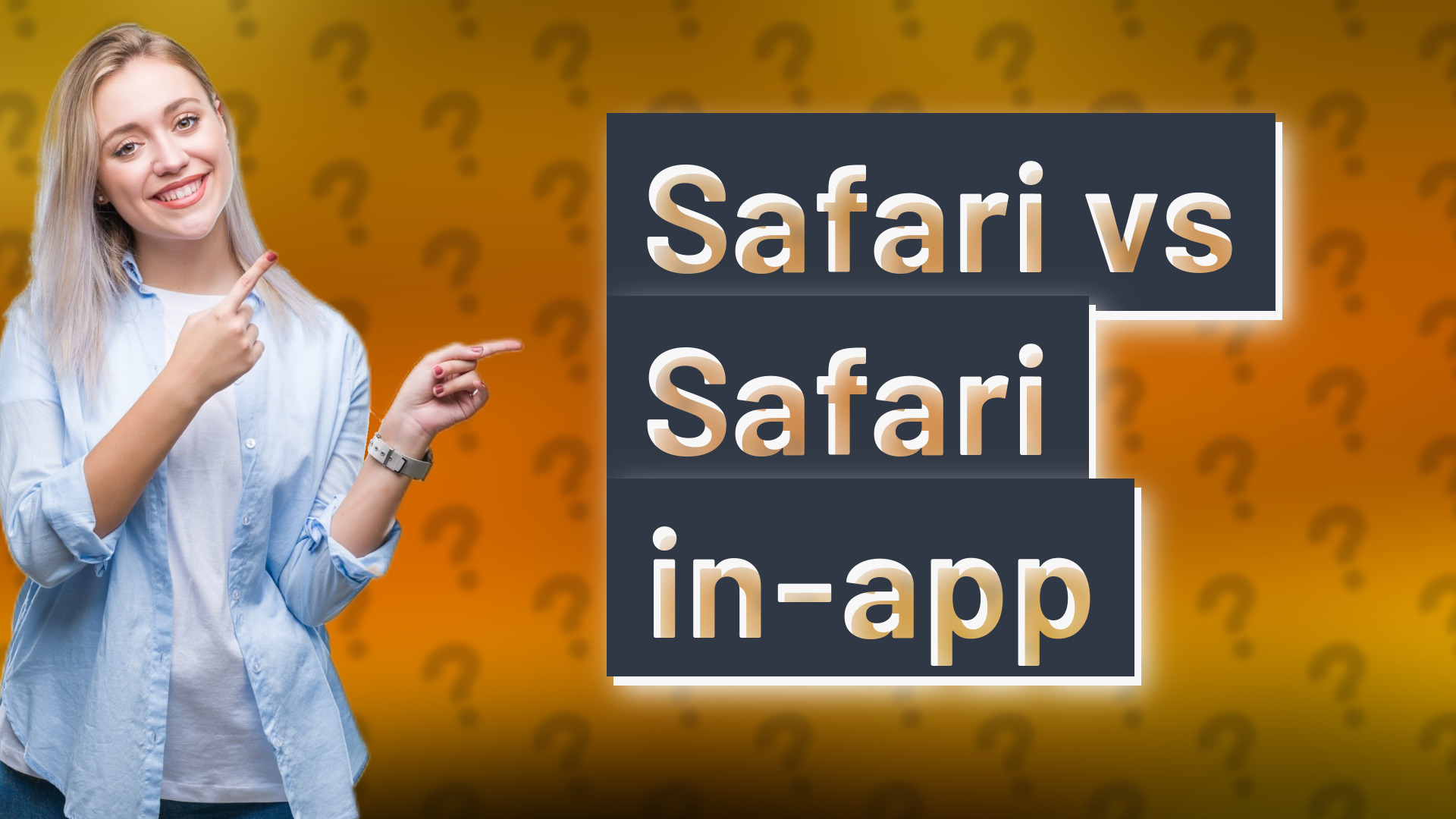 Safari vs Safari in-app
