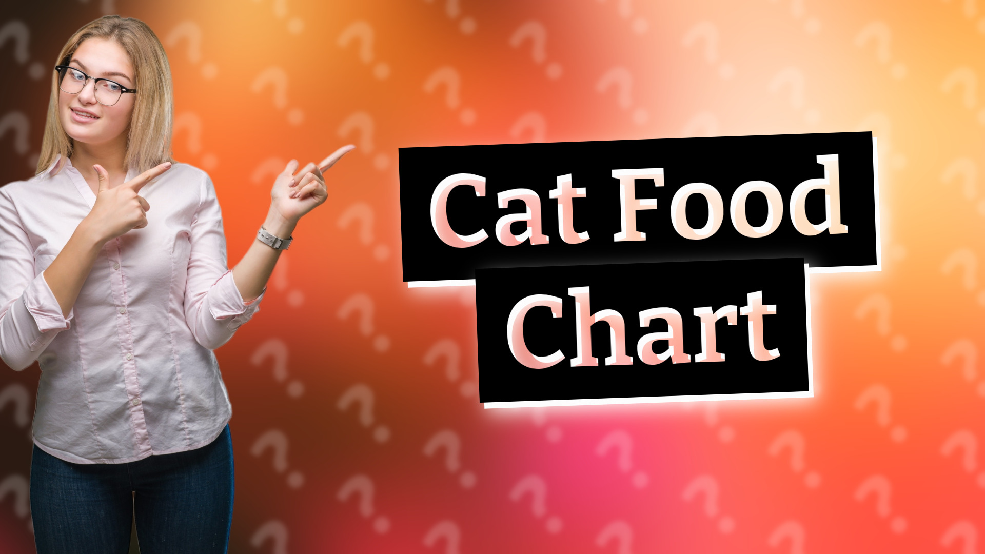 Cat Food Chart