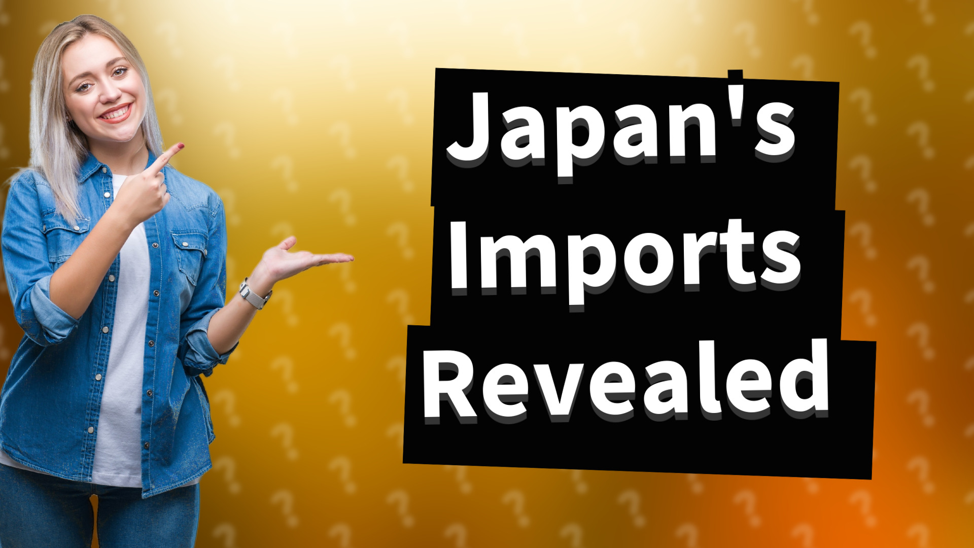 Japan's Imports Revealed