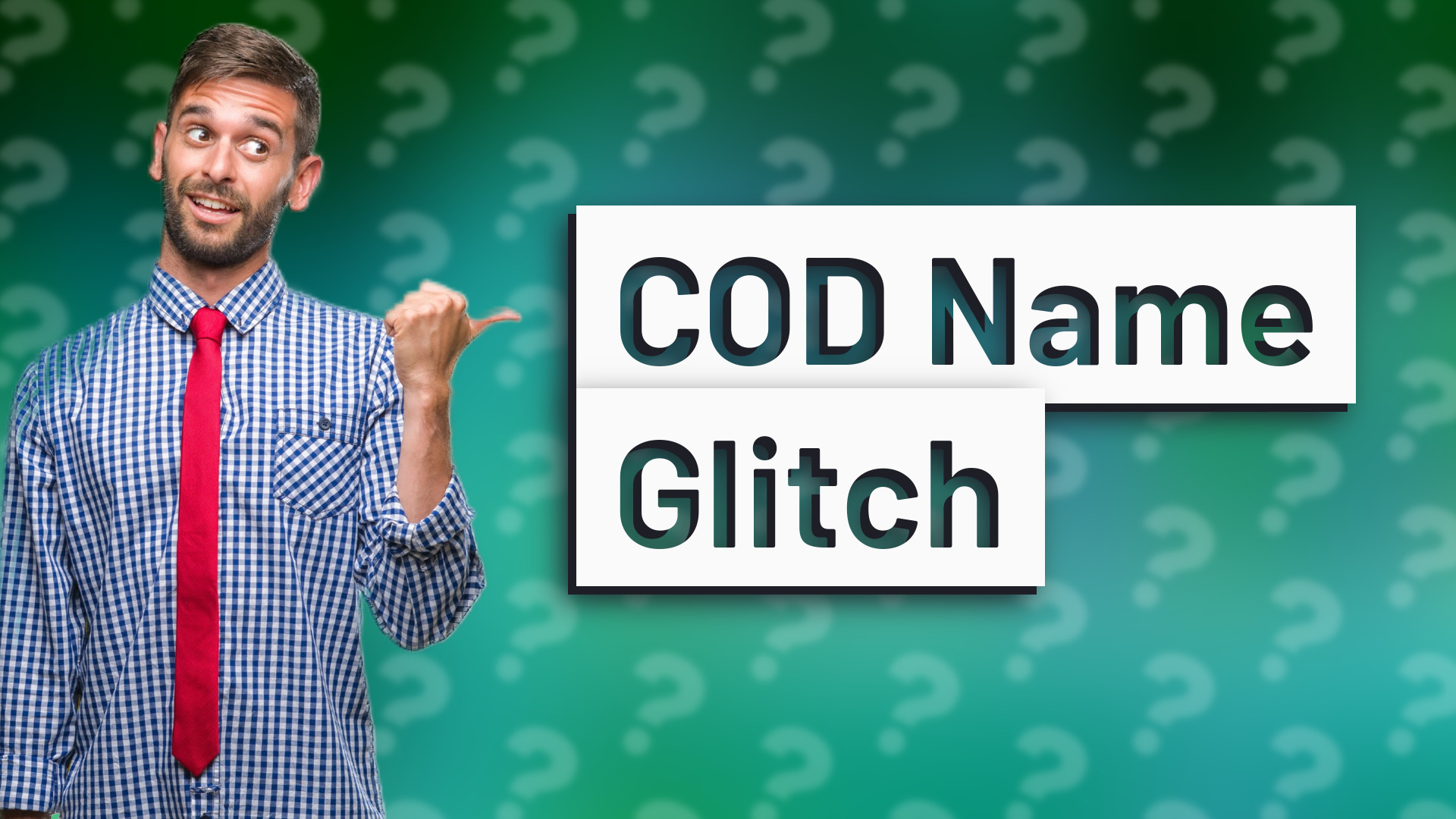COD Name Glitch