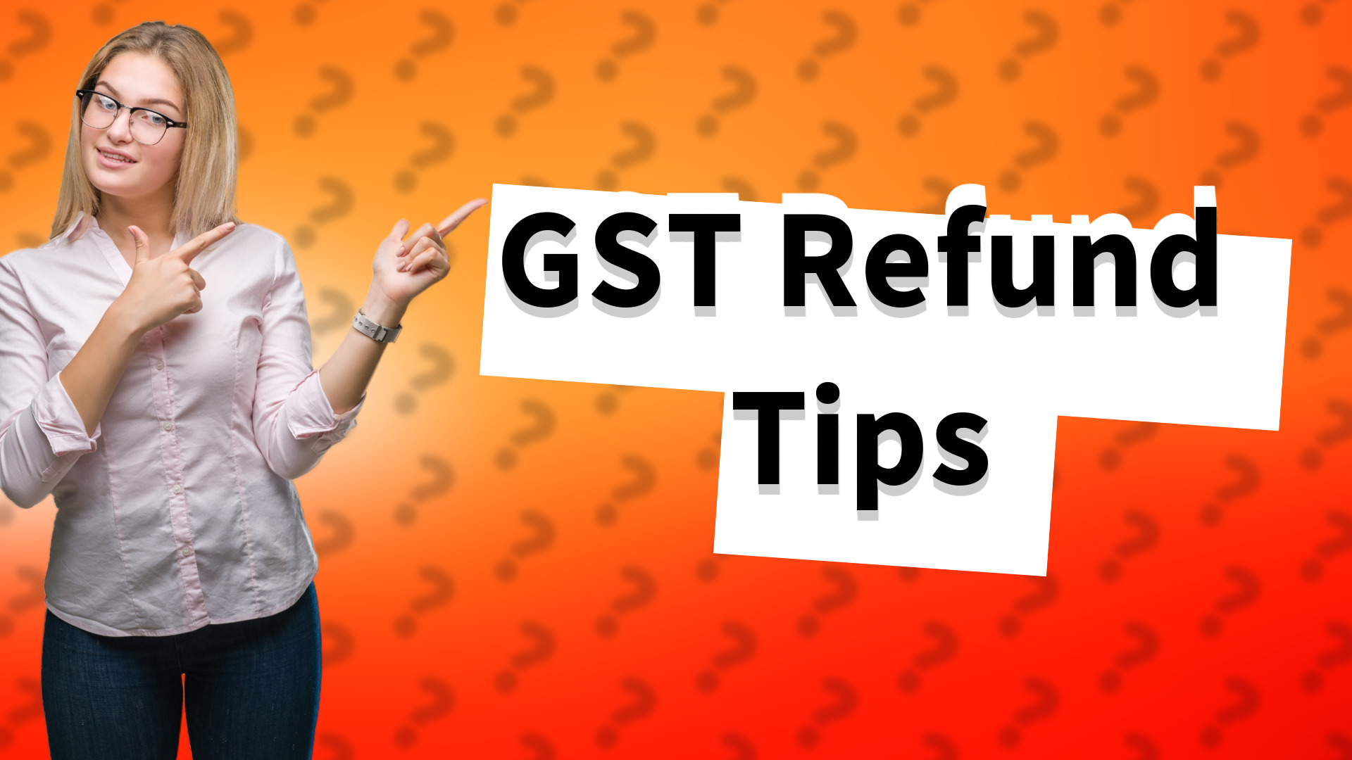 GST Refund Tips