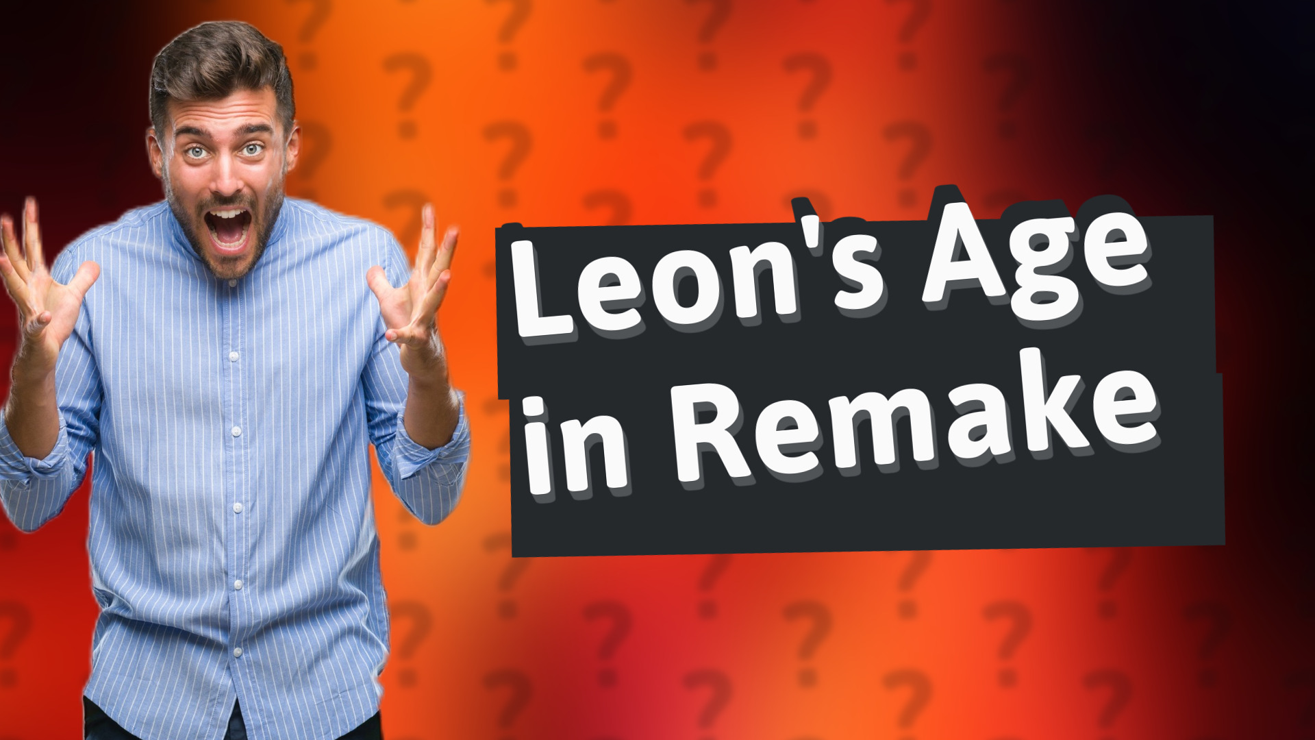 Leon's Age in Remake
