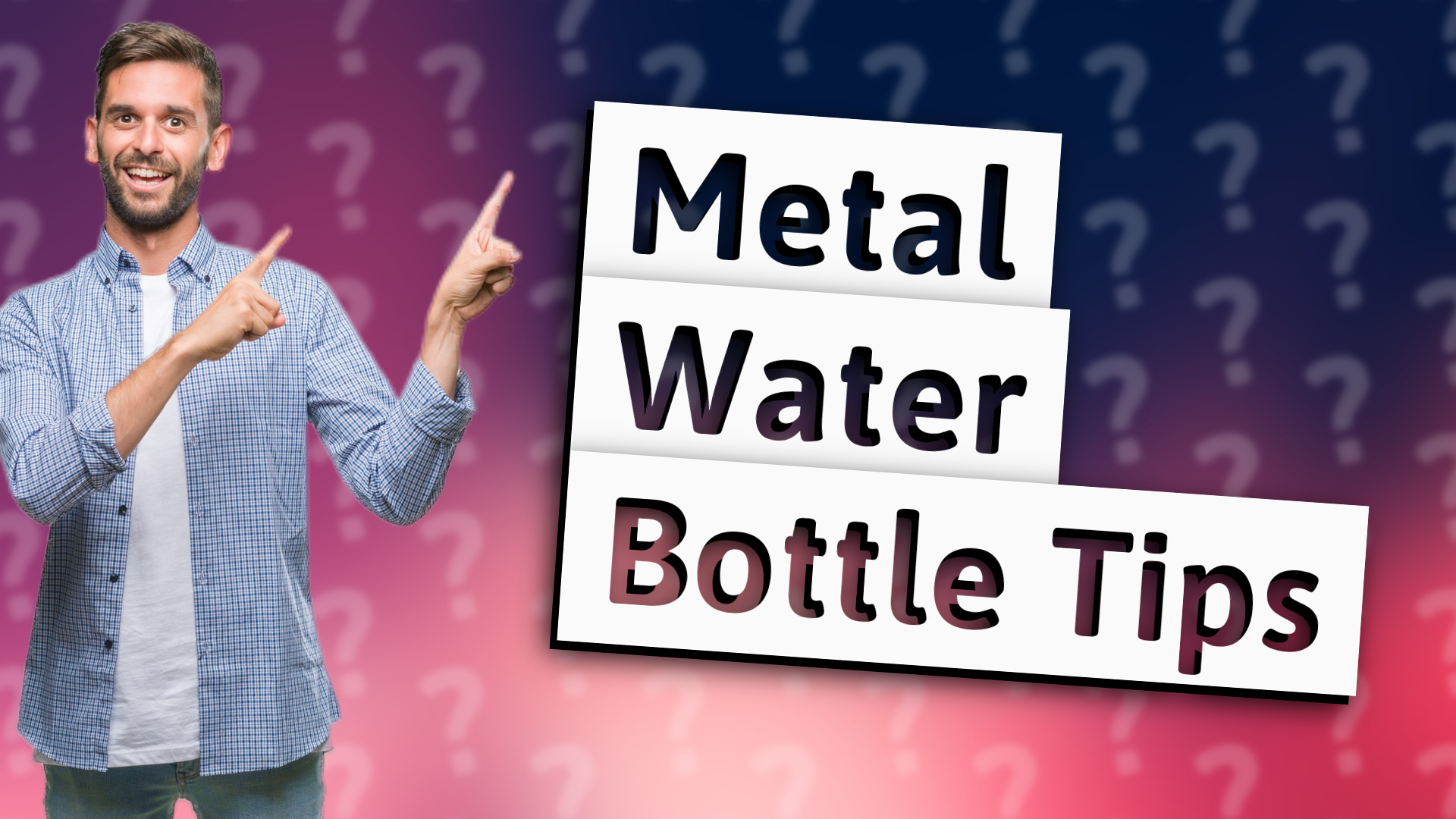 Metal Water Bottle Tips