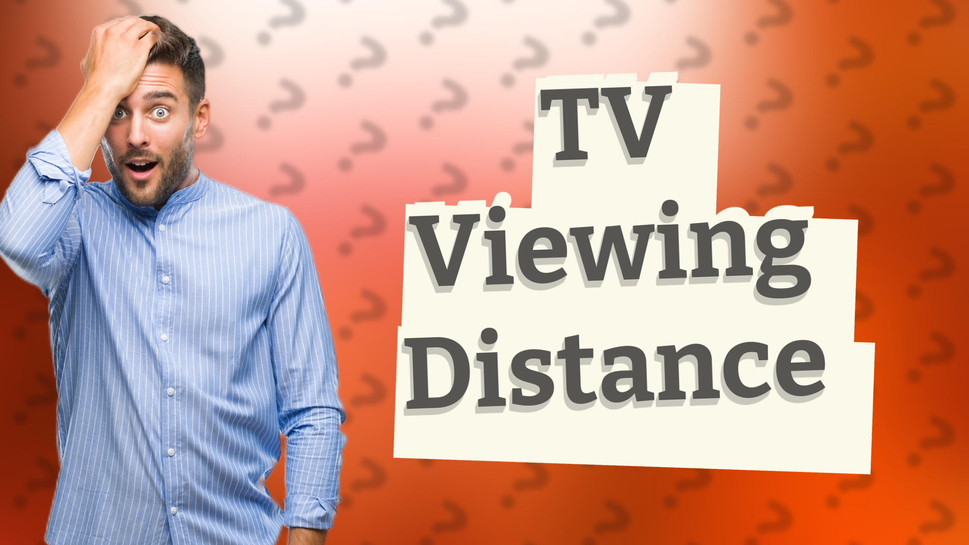TV Viewing Distance
