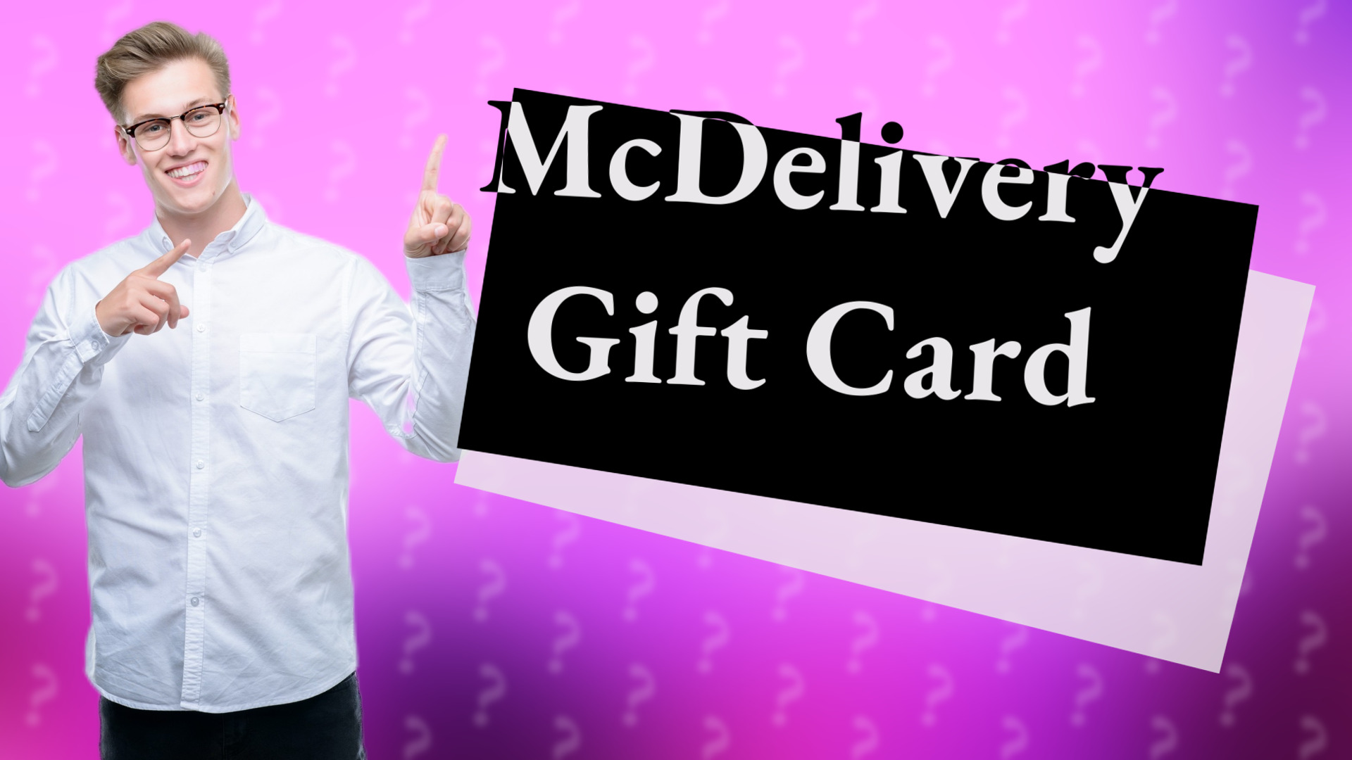 McDelivery Gift Card