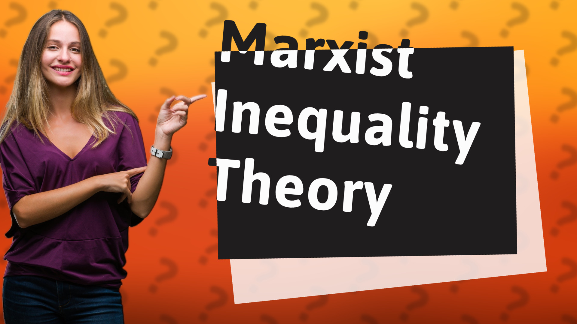 Marxist Inequality Theory