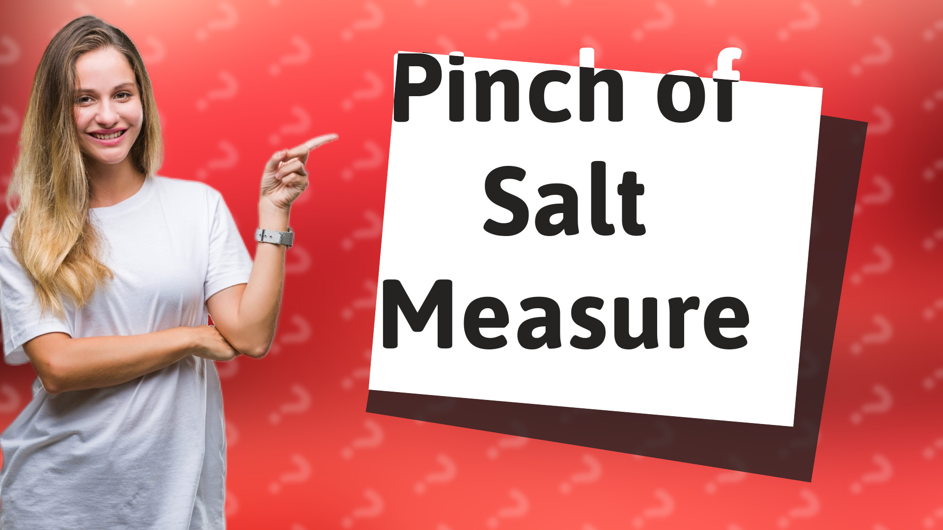 Pinch of Salt Measure