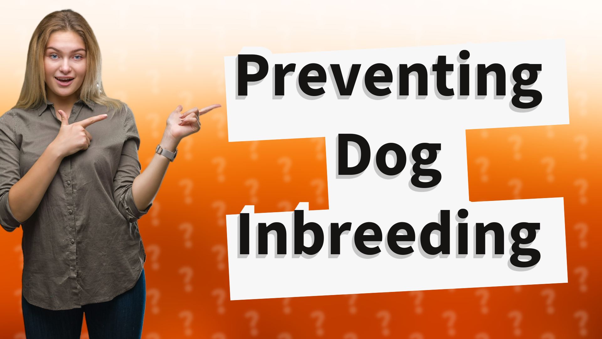 Preventing Dog Inbreeding