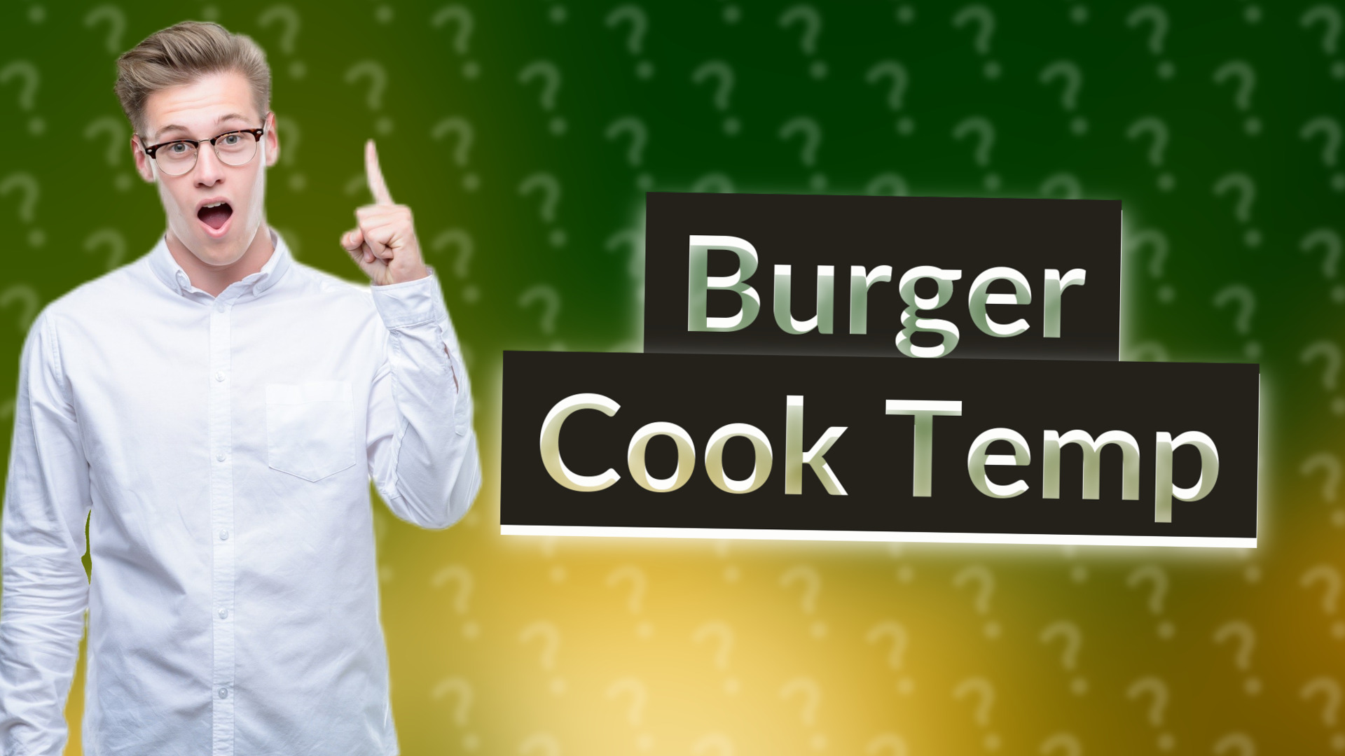 Burger Cook Temp