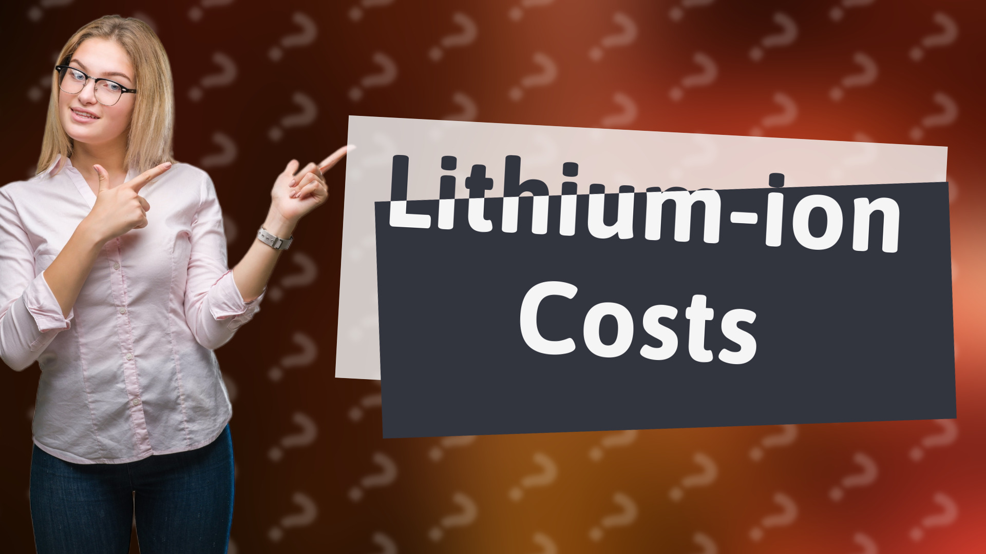 Lithium-ion Costs