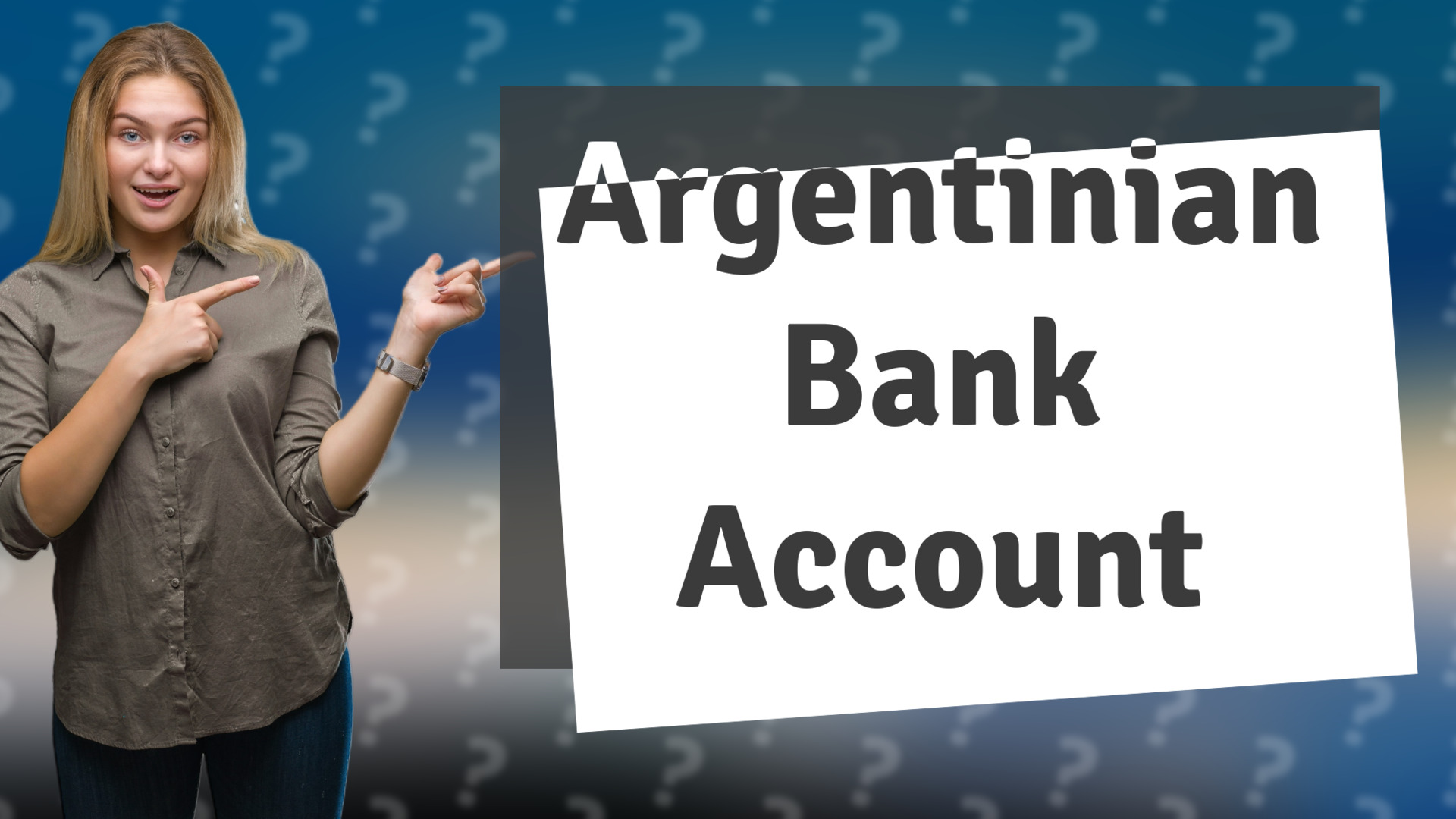 Argentinian Bank Account