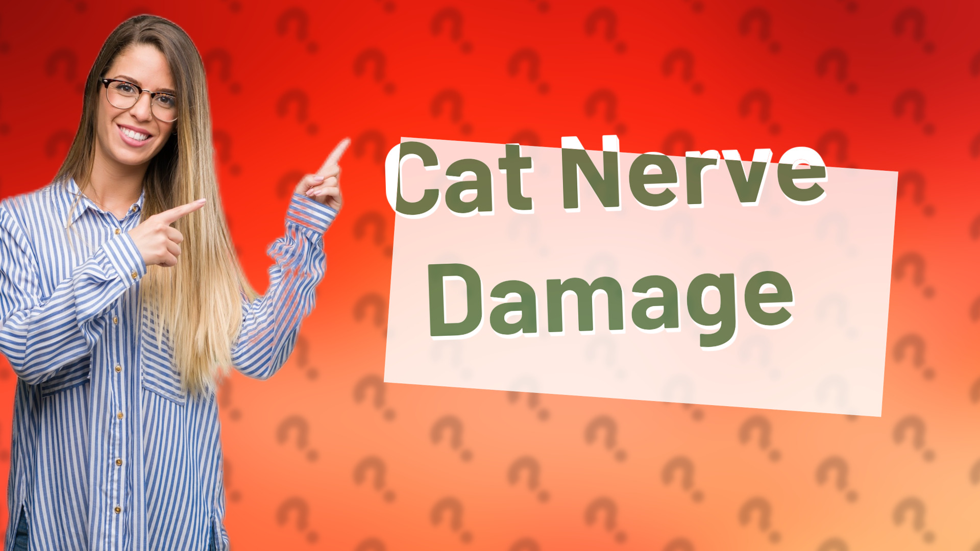 Cat Nerve Damage