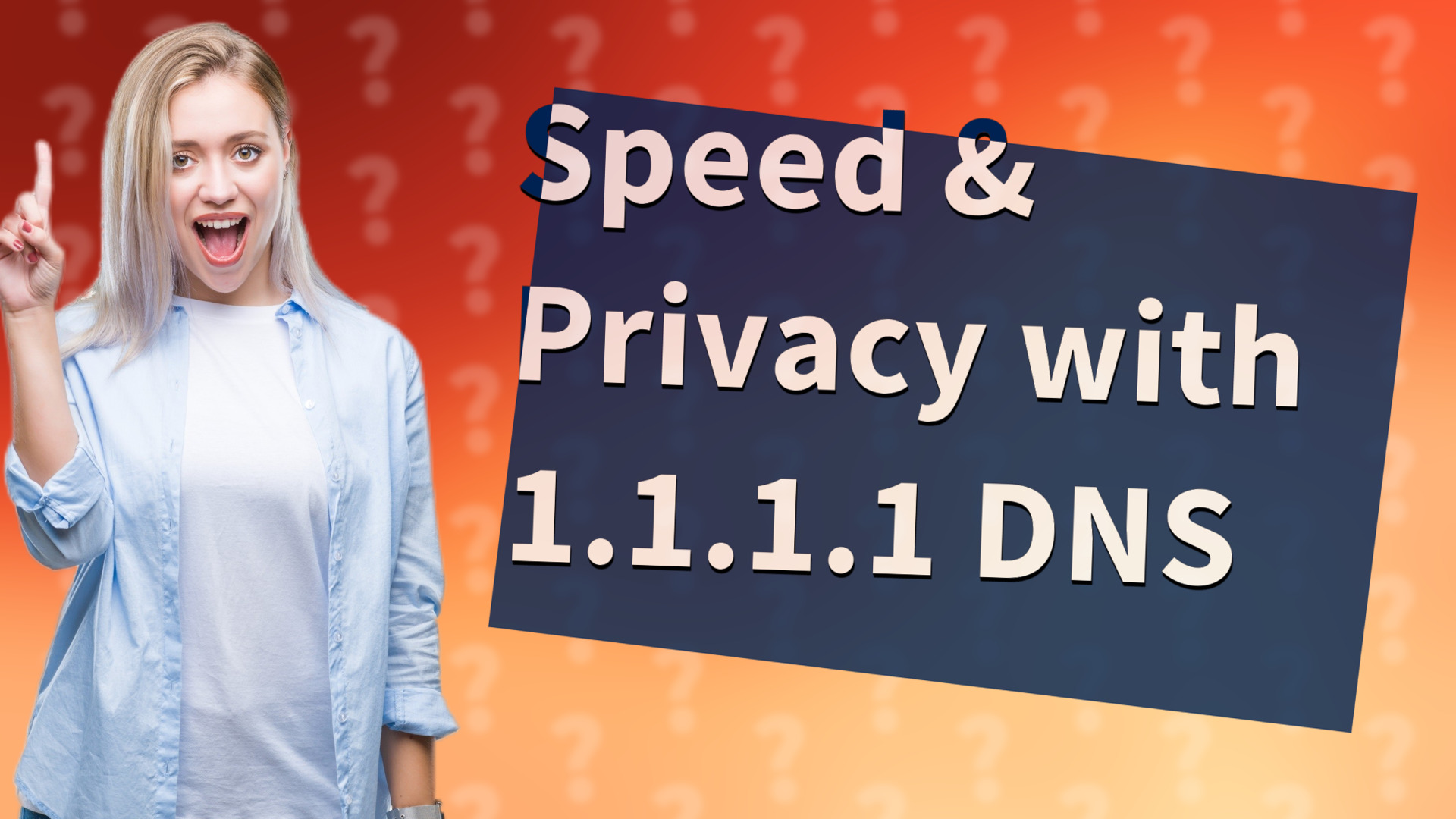 Speed & Privacy with 1.1.1.1 DNS