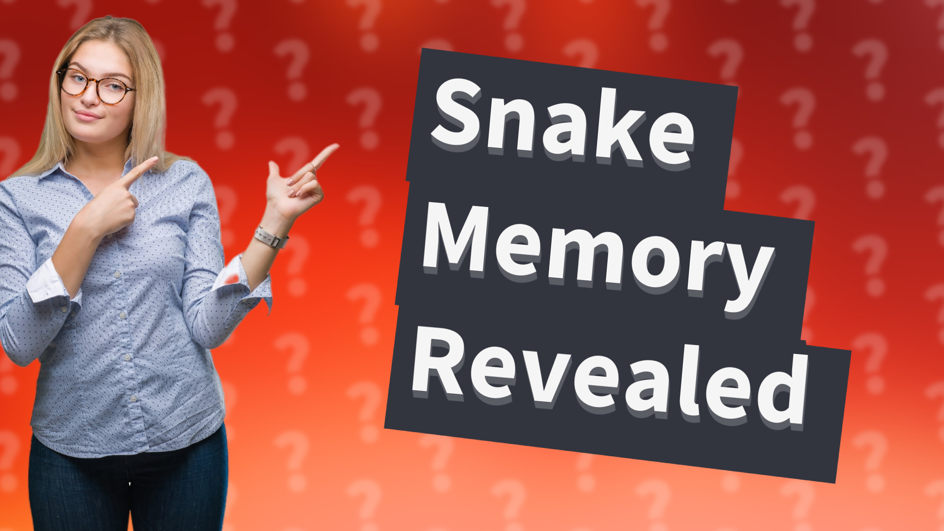 Snake Memory Revealed