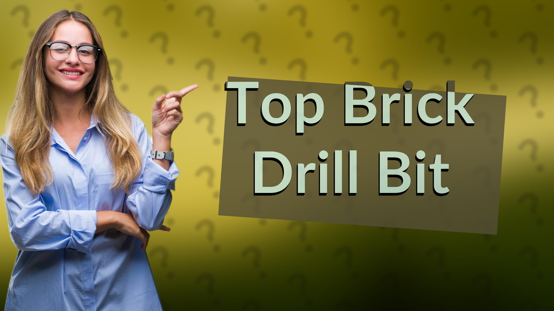 Top Brick Drill Bit
