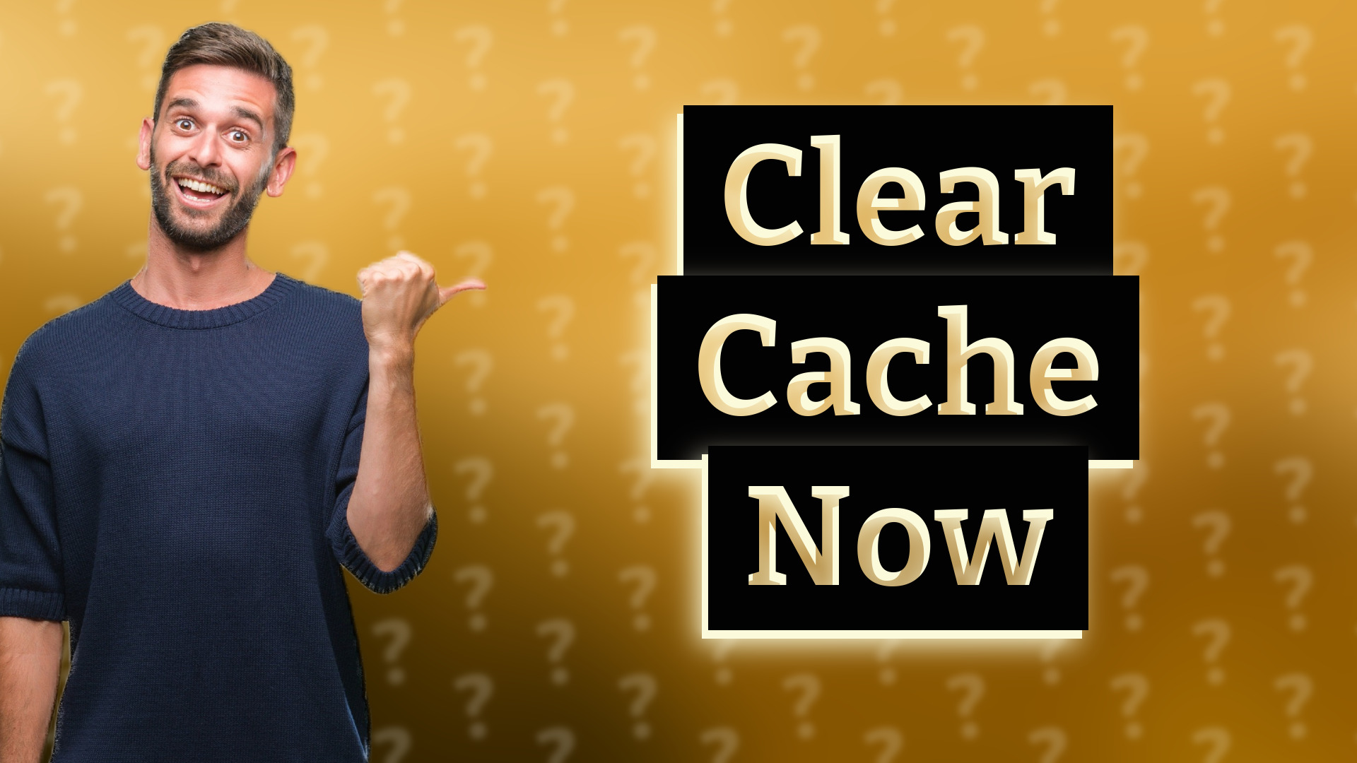 Clear Cache Now