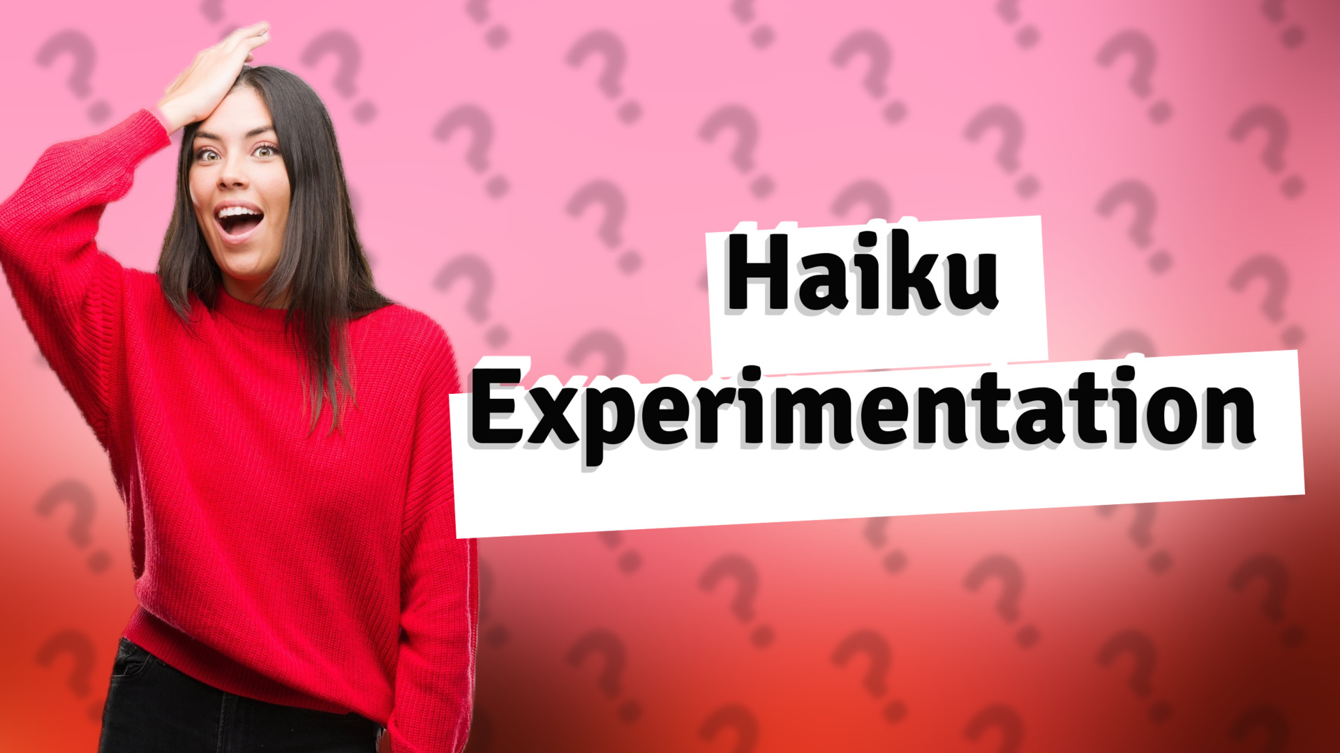 Haiku Experimentation