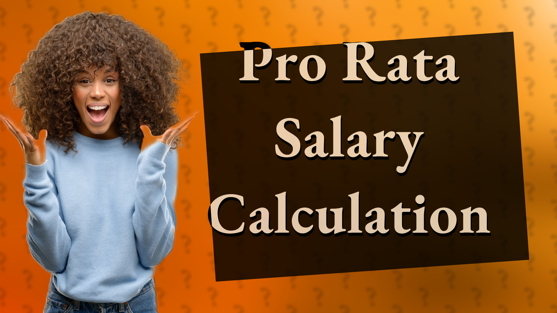 Pro Rata Salary Calculation