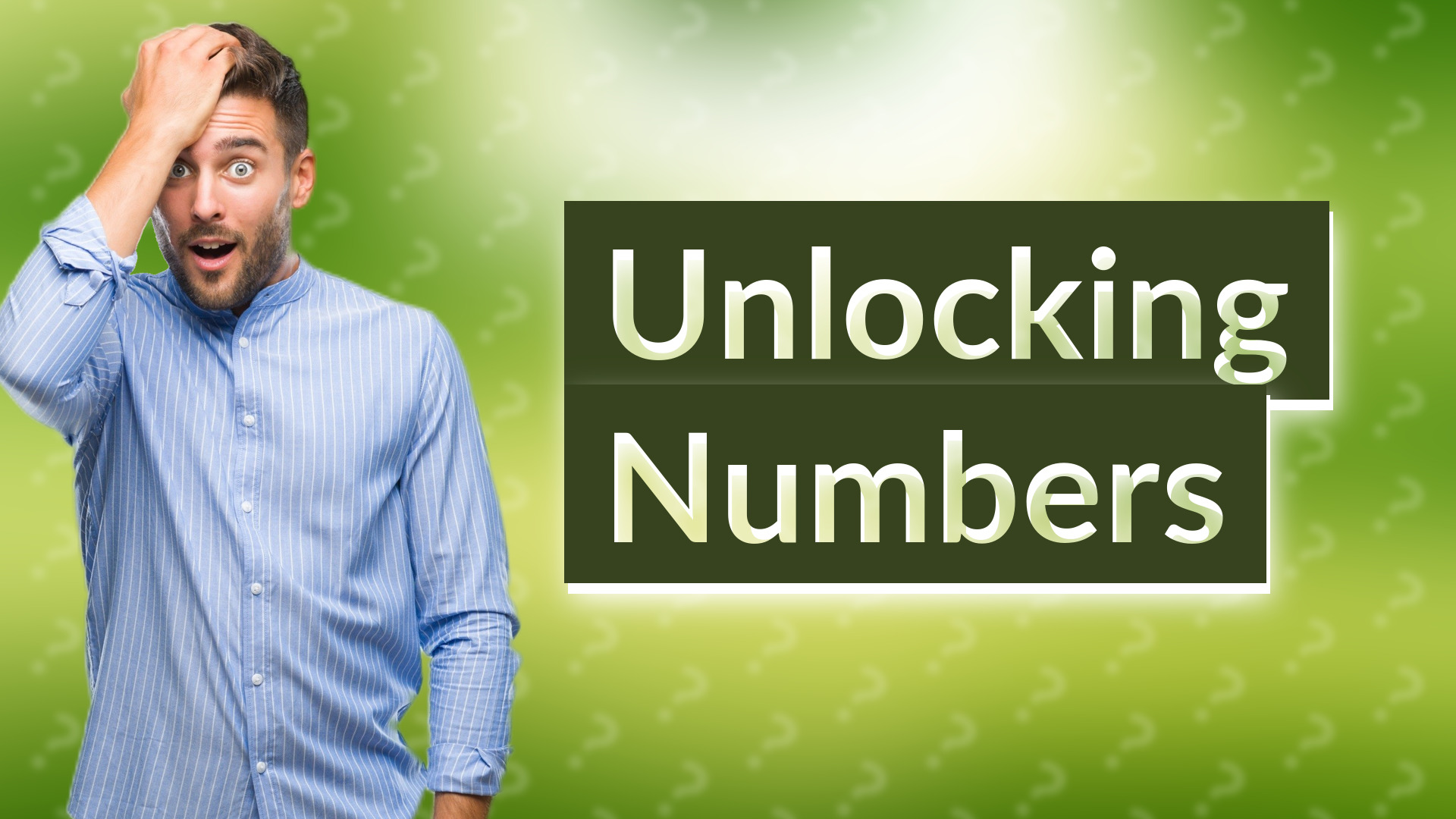 Unlocking Numbers