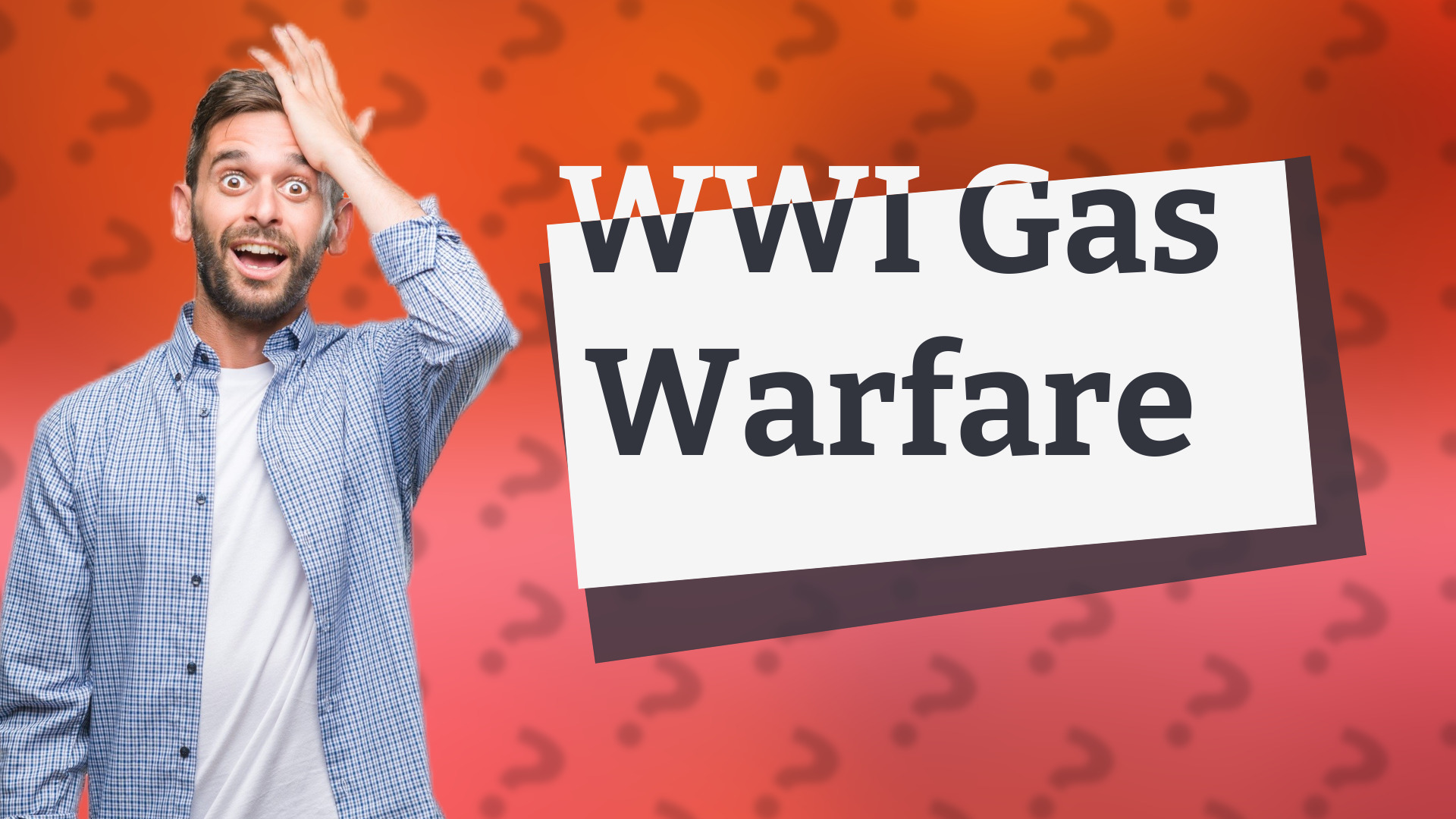 WWI Gas Warfare