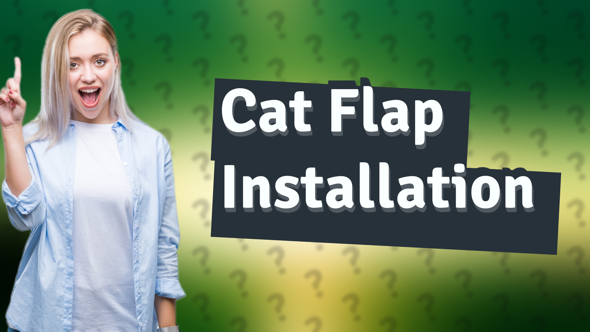Cat Flap Installation