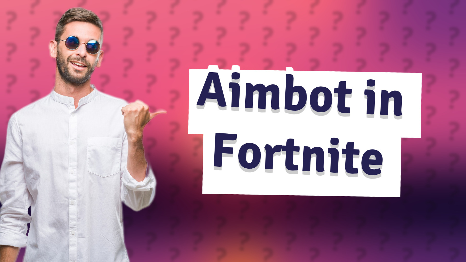 Aimbot in Fortnite