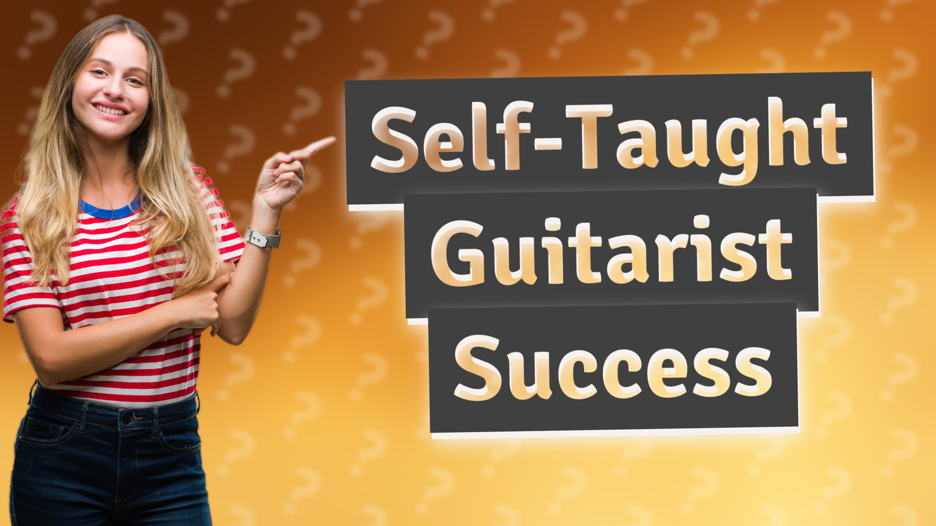 Self-Taught Guitarist Success