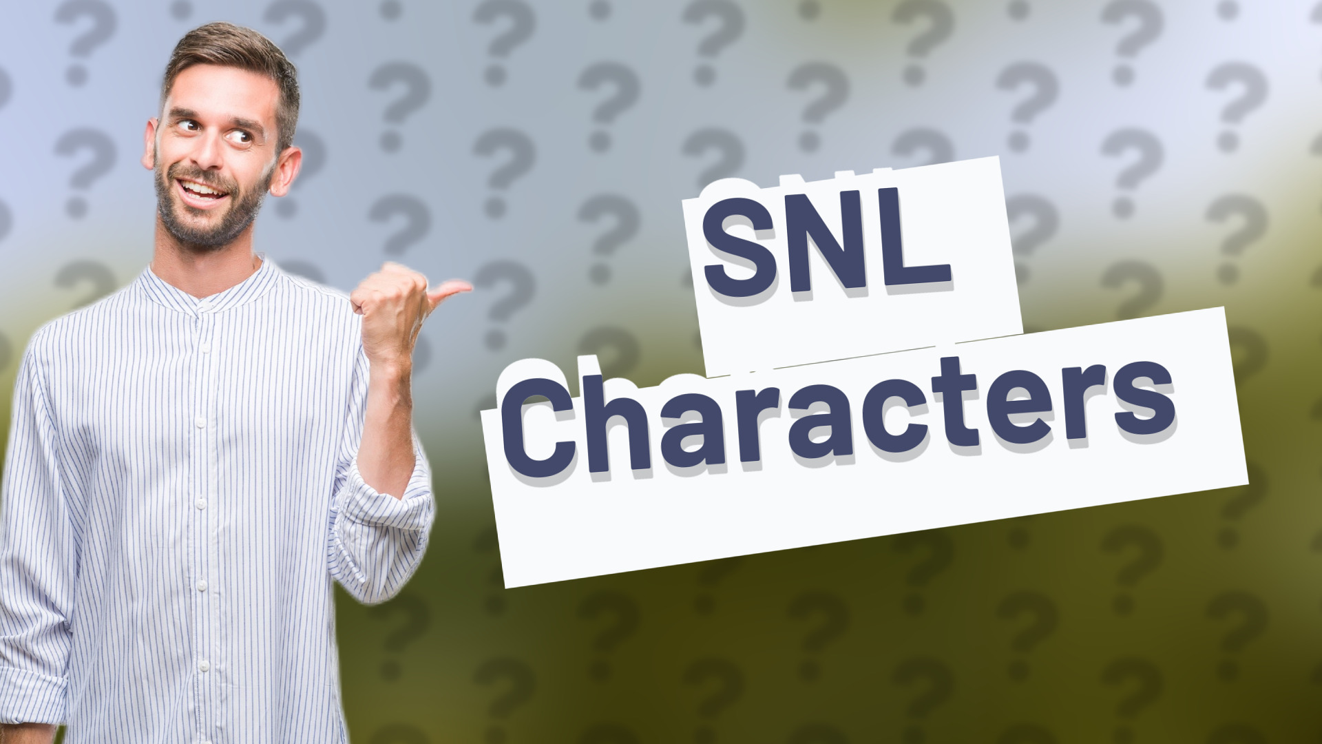 SNL Characters