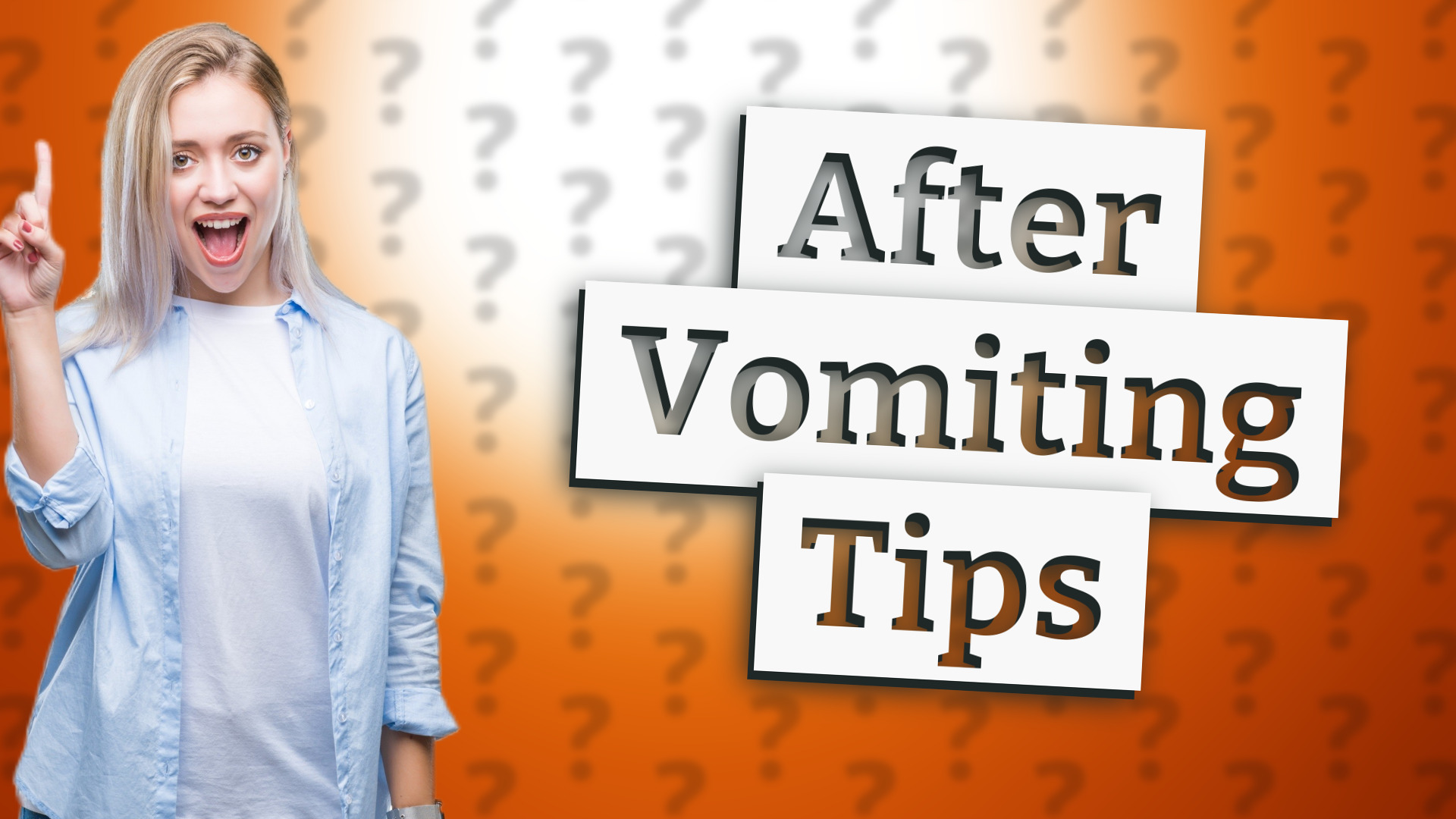 After Vomiting Tips