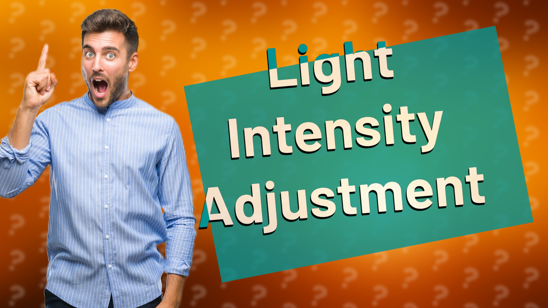 Light Intensity Adjustment