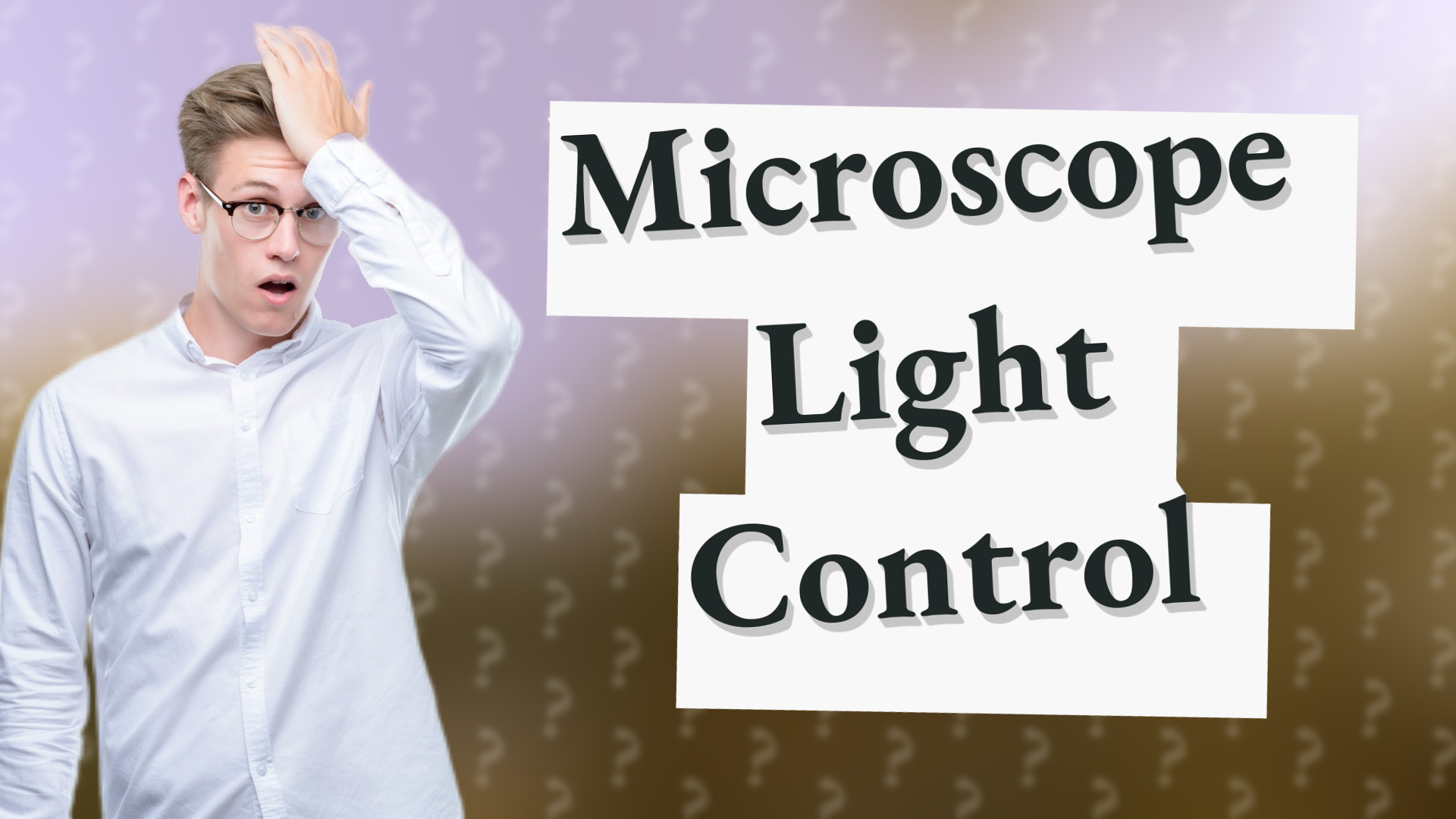 Microscope Light Control