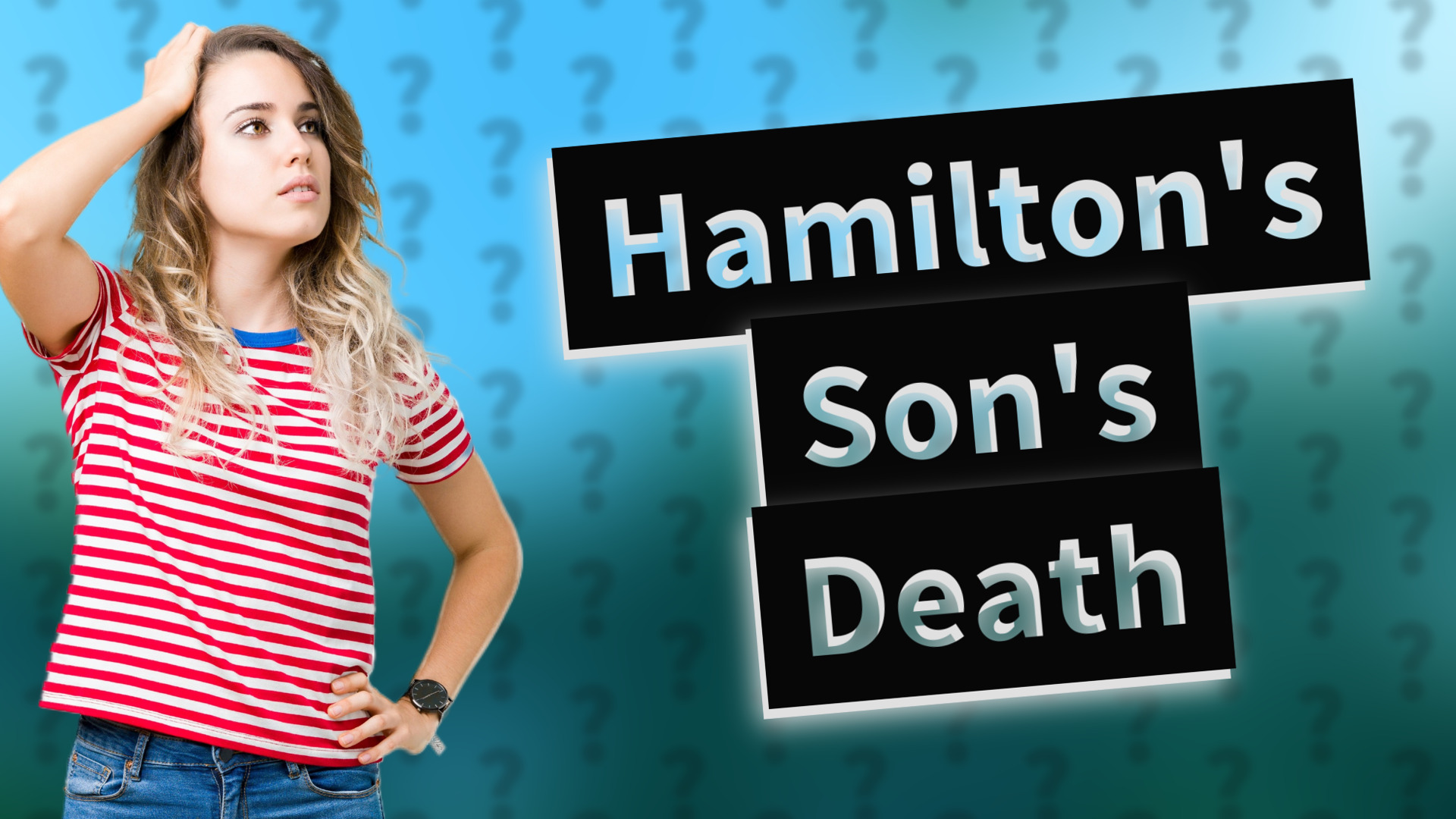 Hamilton's Son's Death