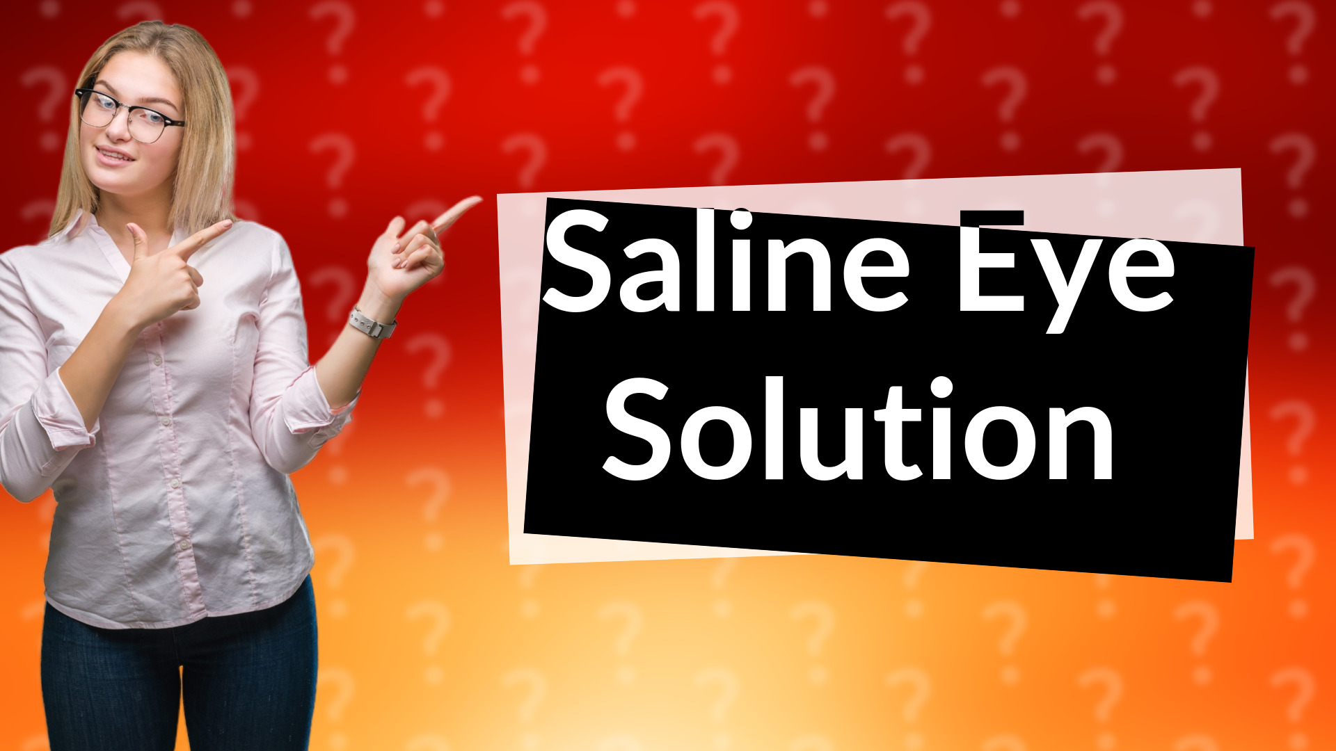 Saline Eye Solution