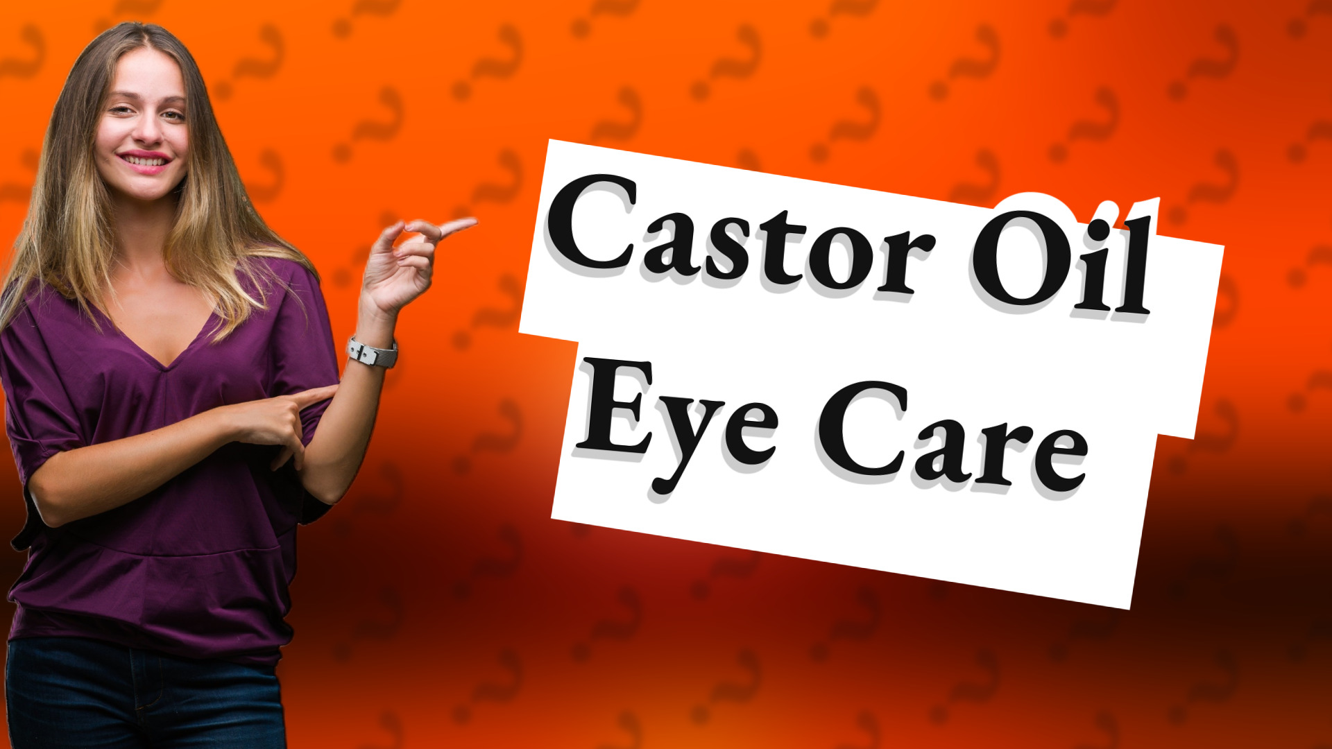 Castor Oil Eye Care