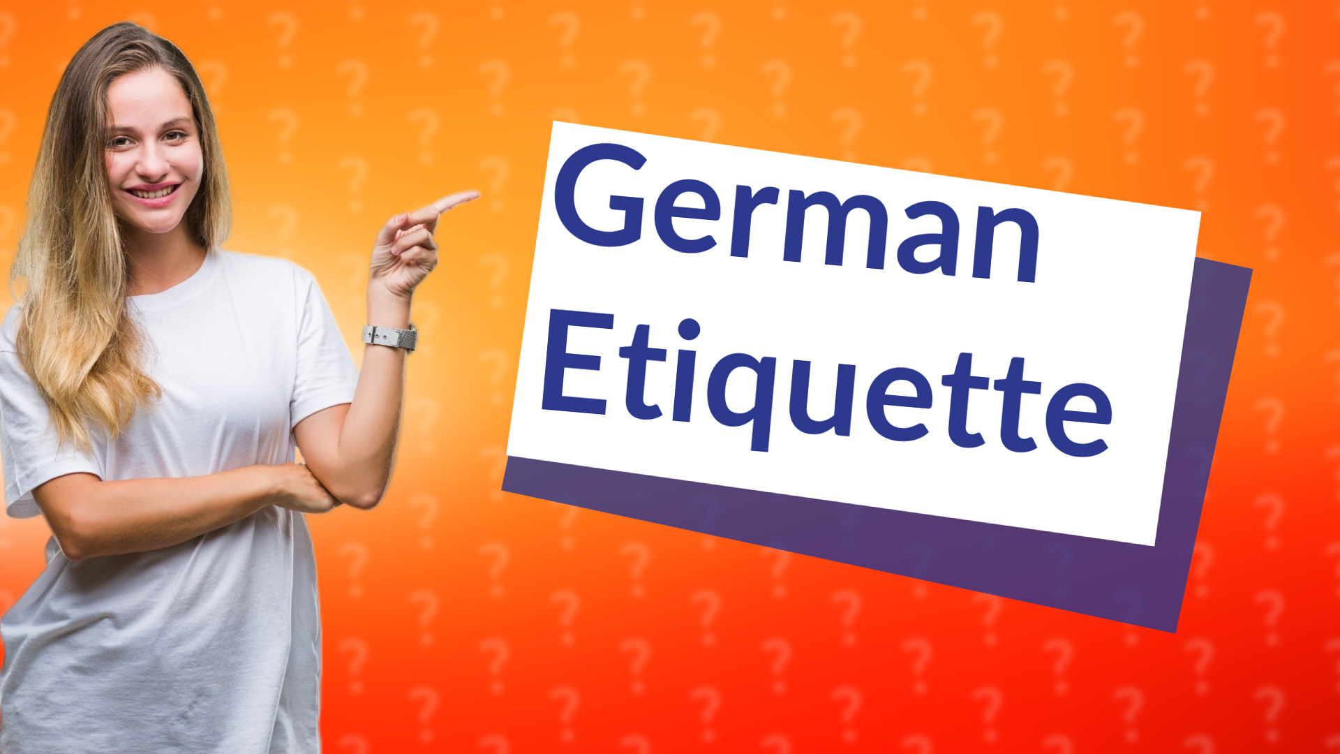 German Etiquette