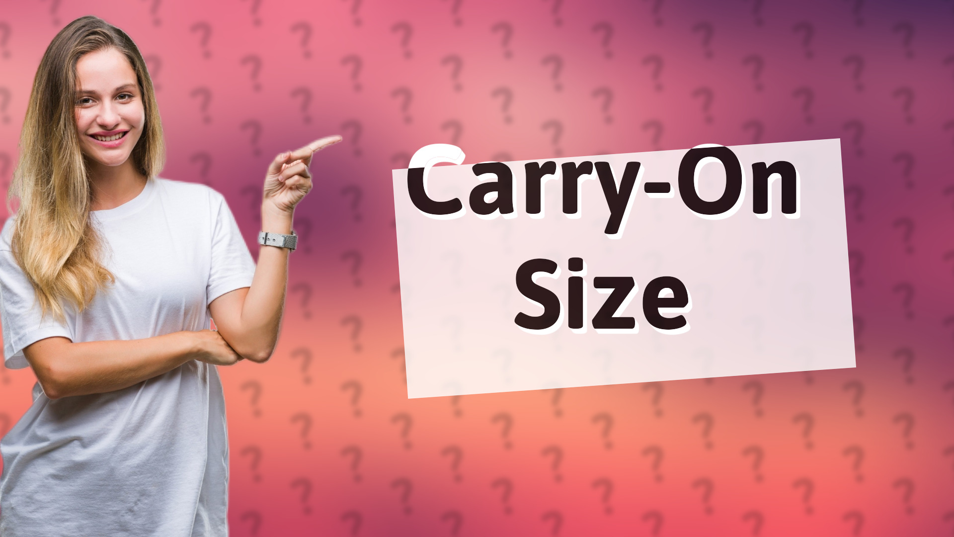 Carry-On Size