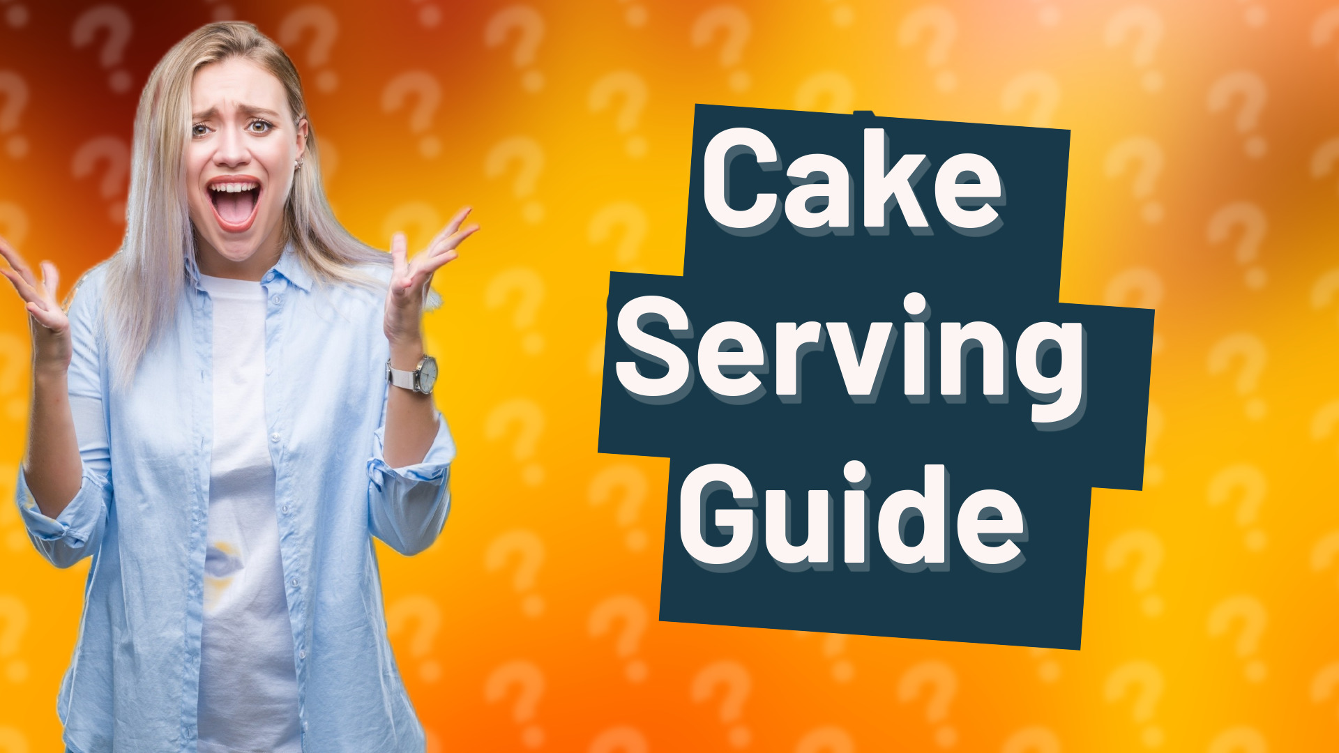 Cake Serving Guide